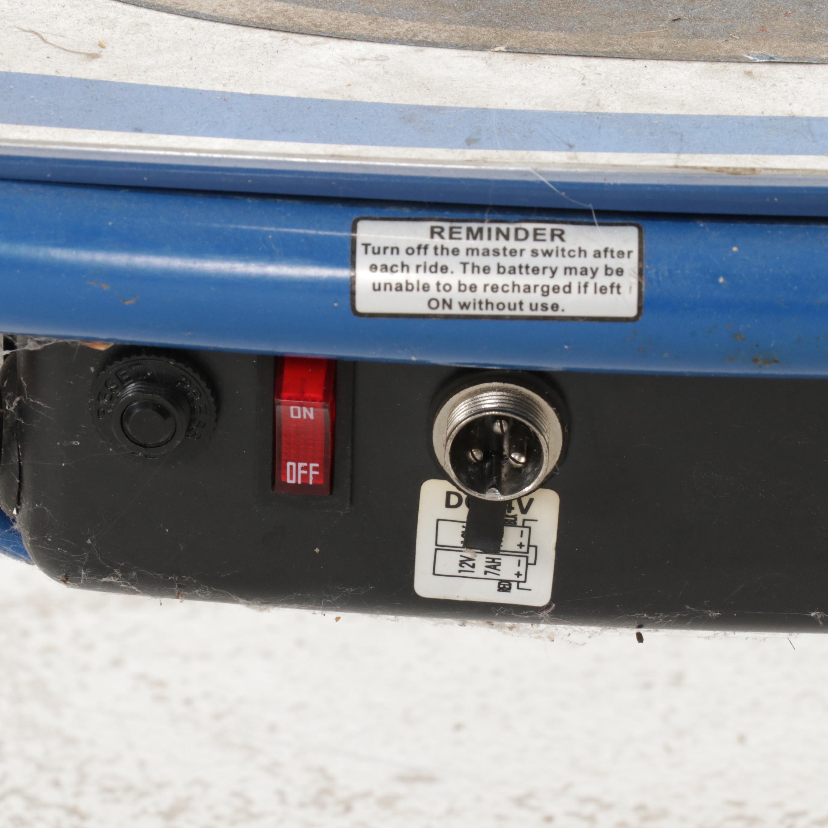 Blue Razor E300 Electric Scooter, 2003