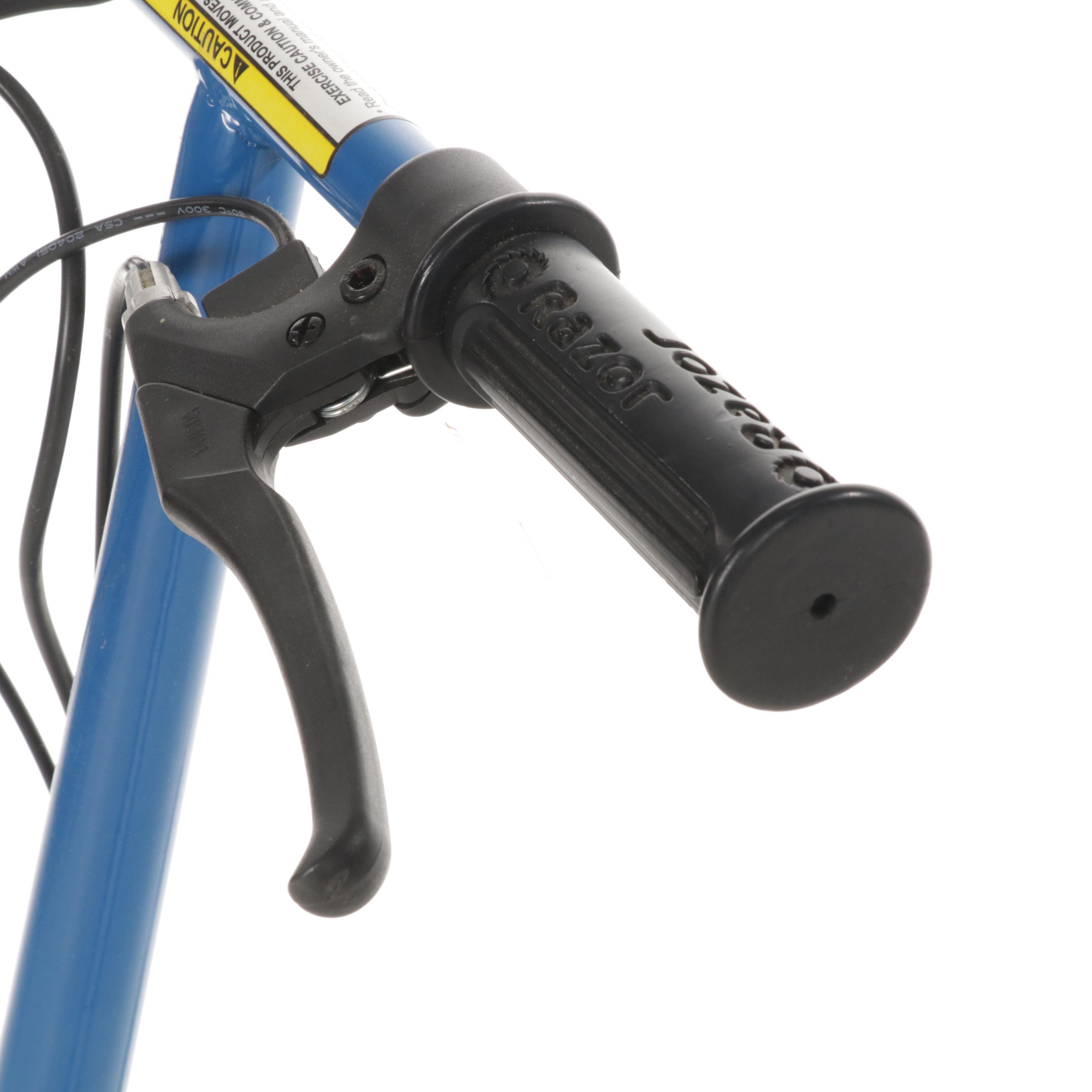 Blue Razor E300 Electric Scooter, 2003