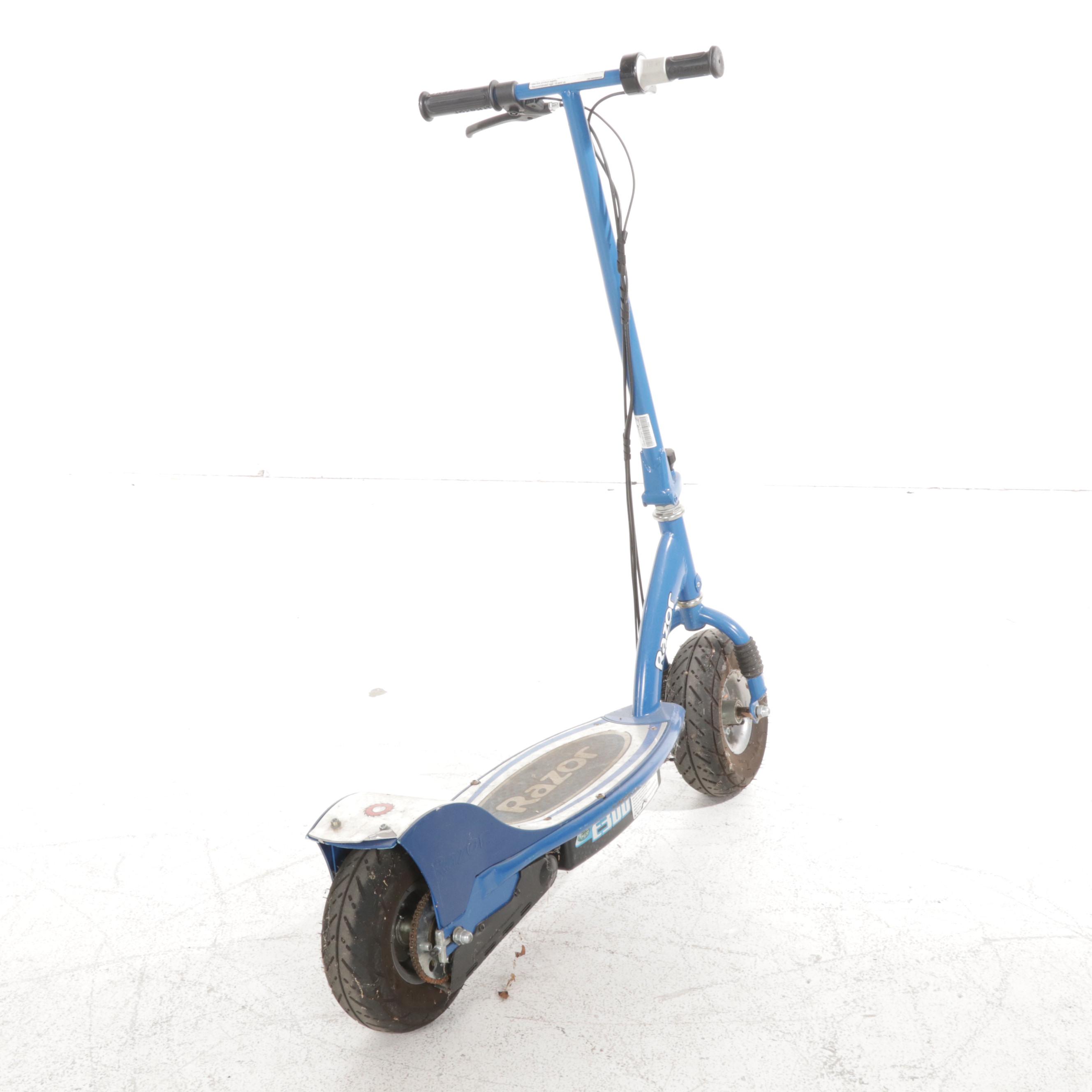 Blue Razor E300 Electric Scooter, 2003