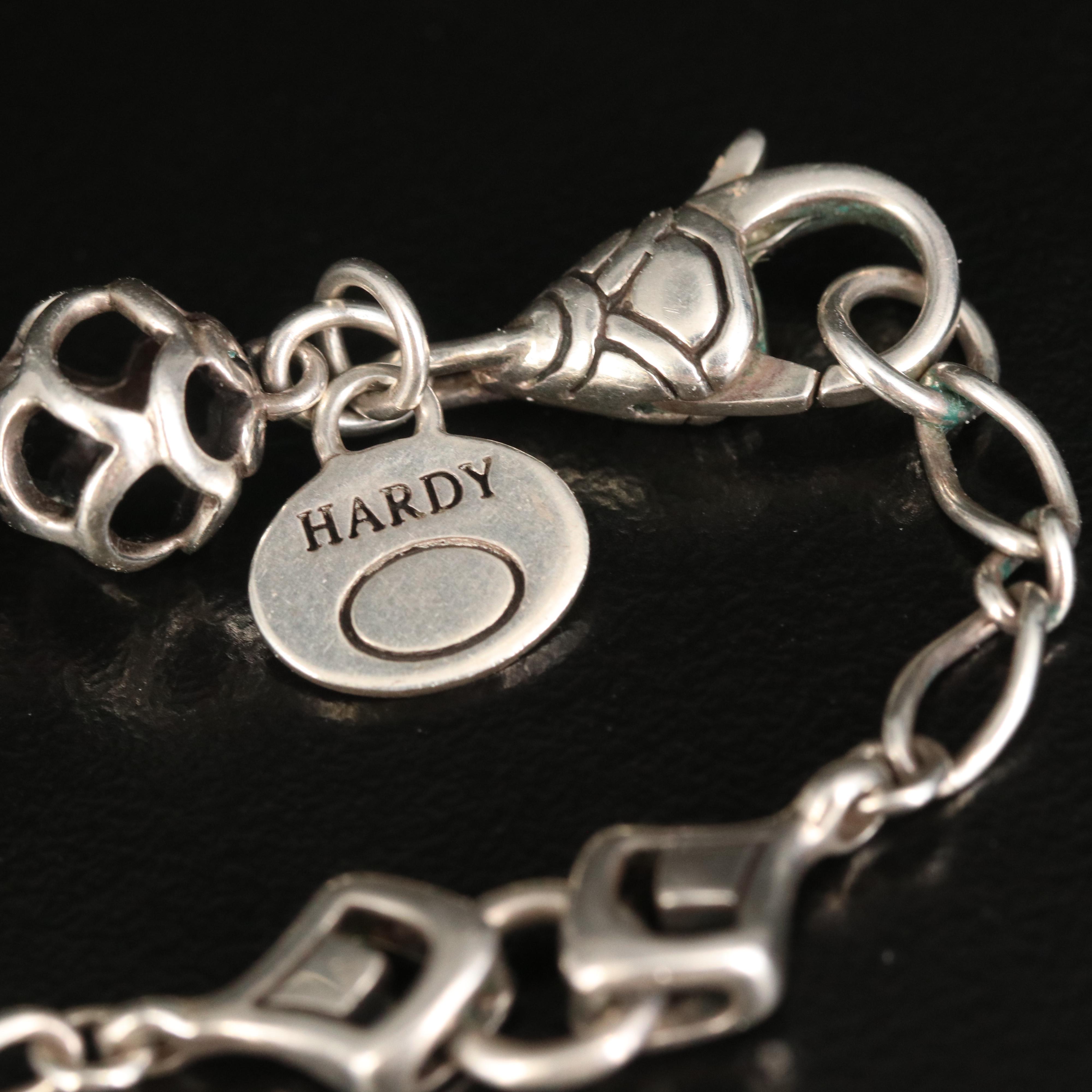 John Hardy "Legends Naga" Black Onyx Station Necklace with 18K Accents