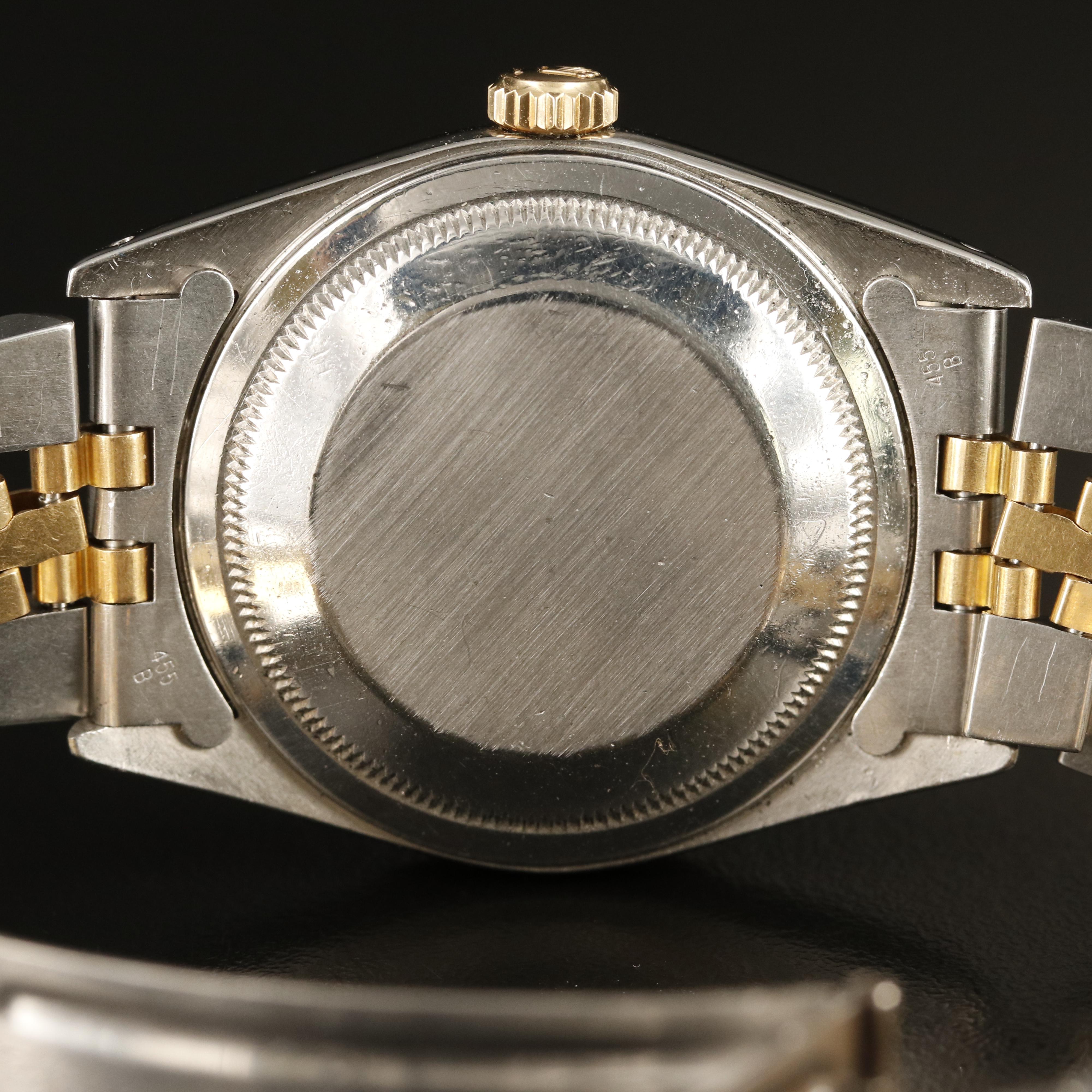 1990 Rolex Datejust 18K and Stainless Steel Watch