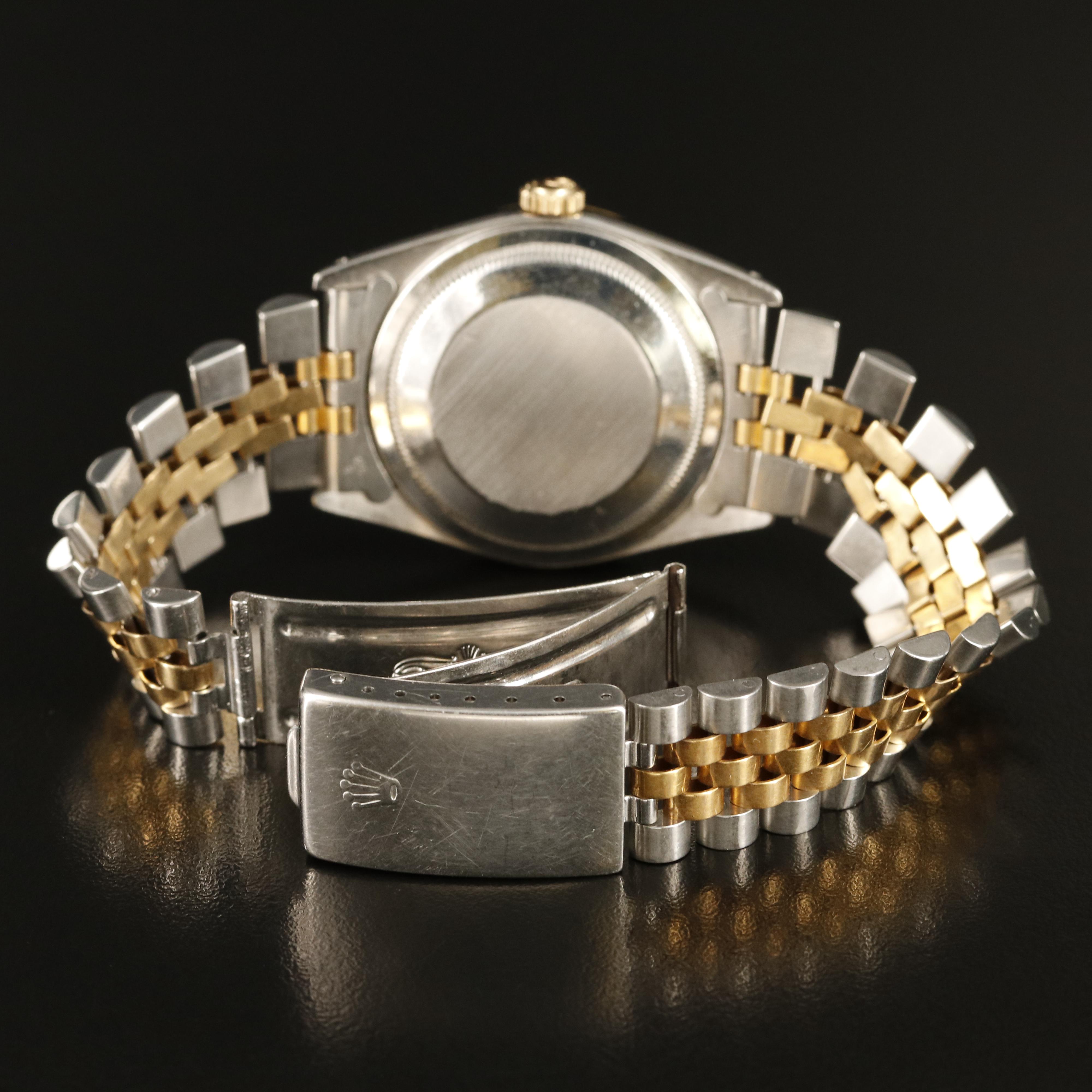 1990 Rolex Datejust 18K and Stainless Steel Watch