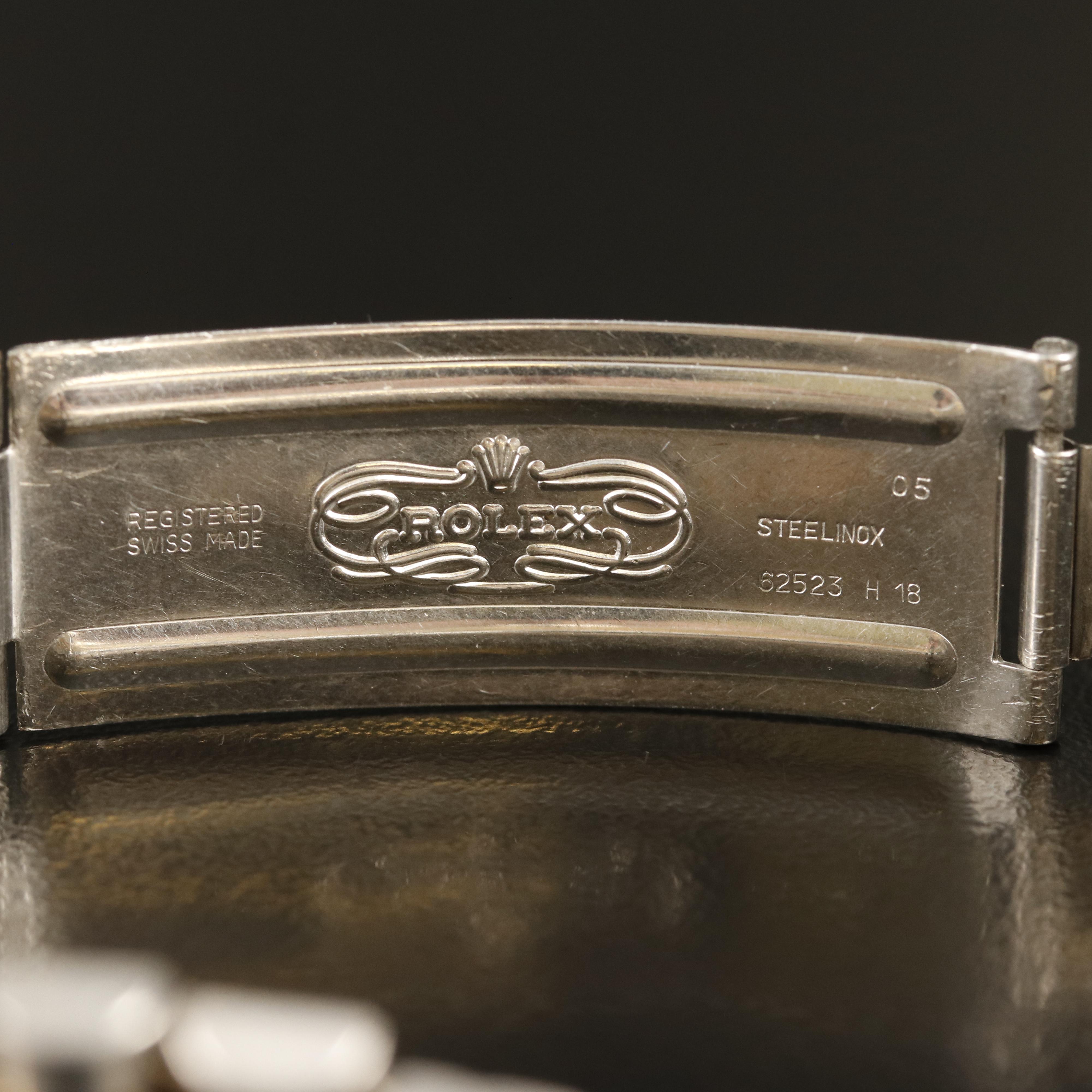 1990 Rolex Datejust 18K and Stainless Steel Watch