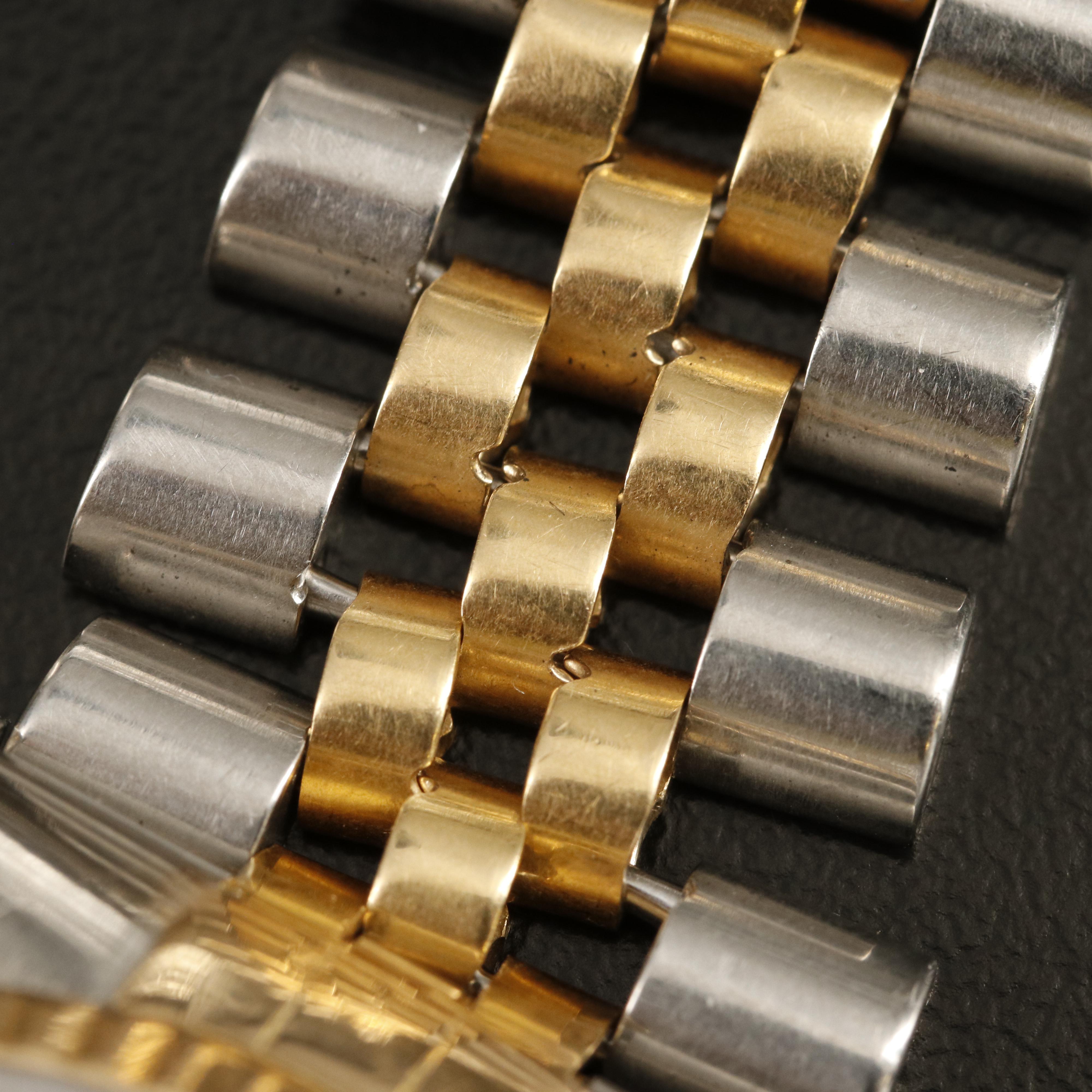 1990 Rolex Datejust 18K and Stainless Steel Watch