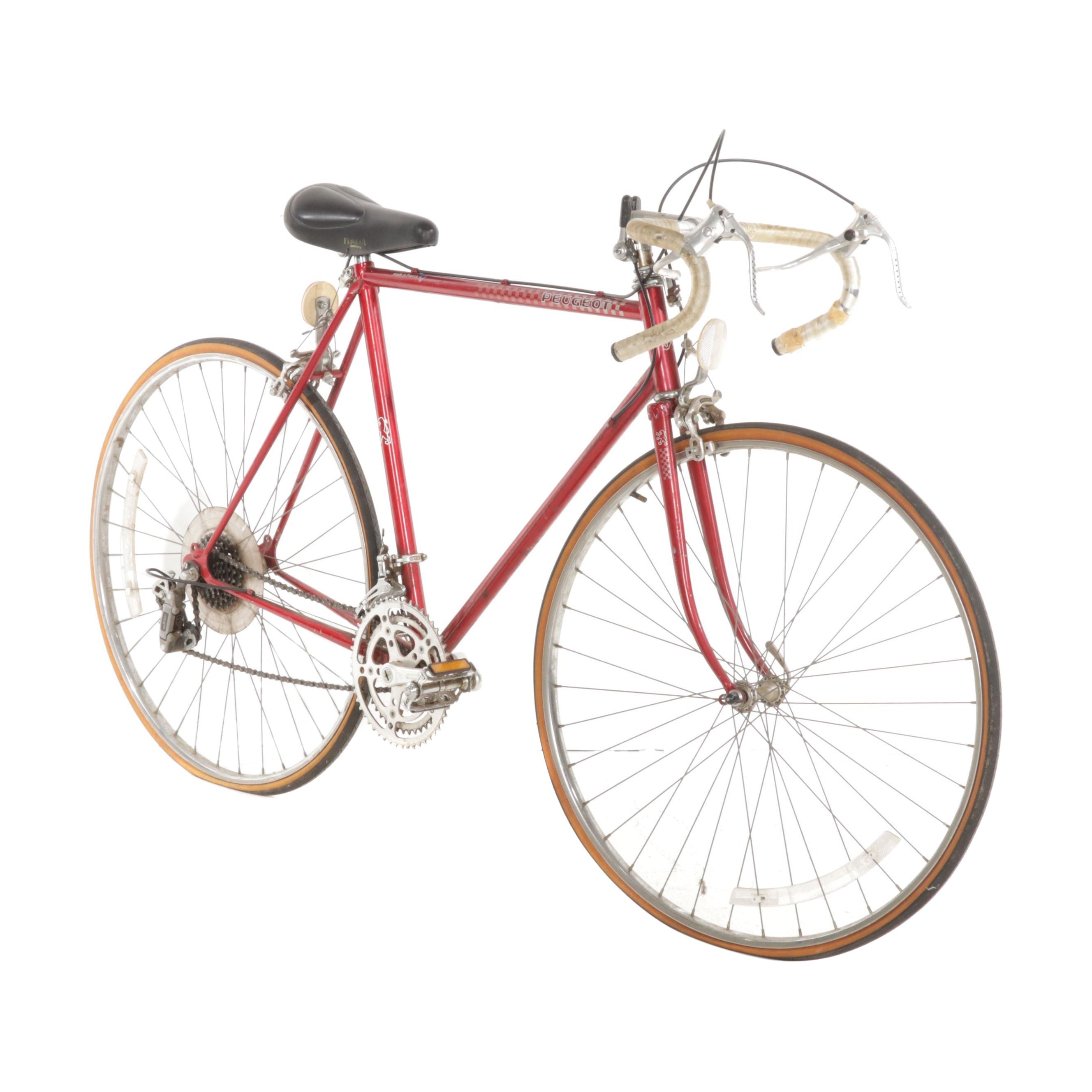 Peugeot Carbolite 103 Twelve-Speed Touring Bicycle, Late 20th Century