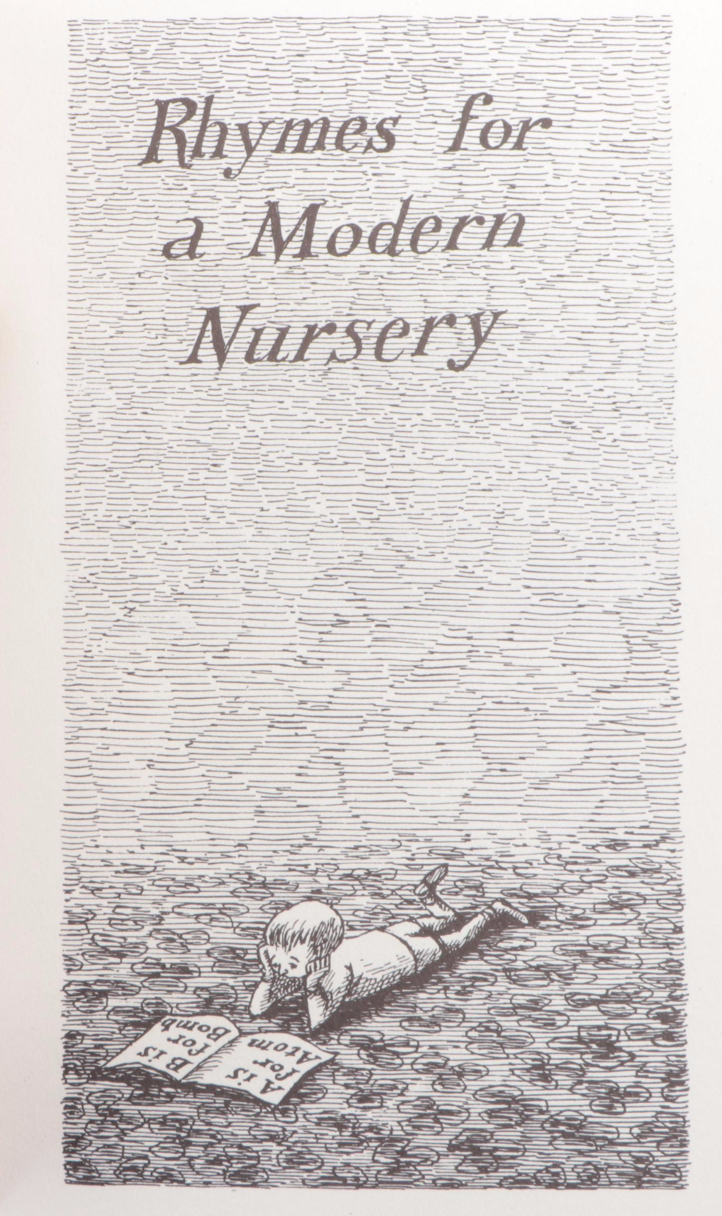 Edward Gorey Illustrated First UK Edition "Quake, Quake, Quake" by Paul Dehn