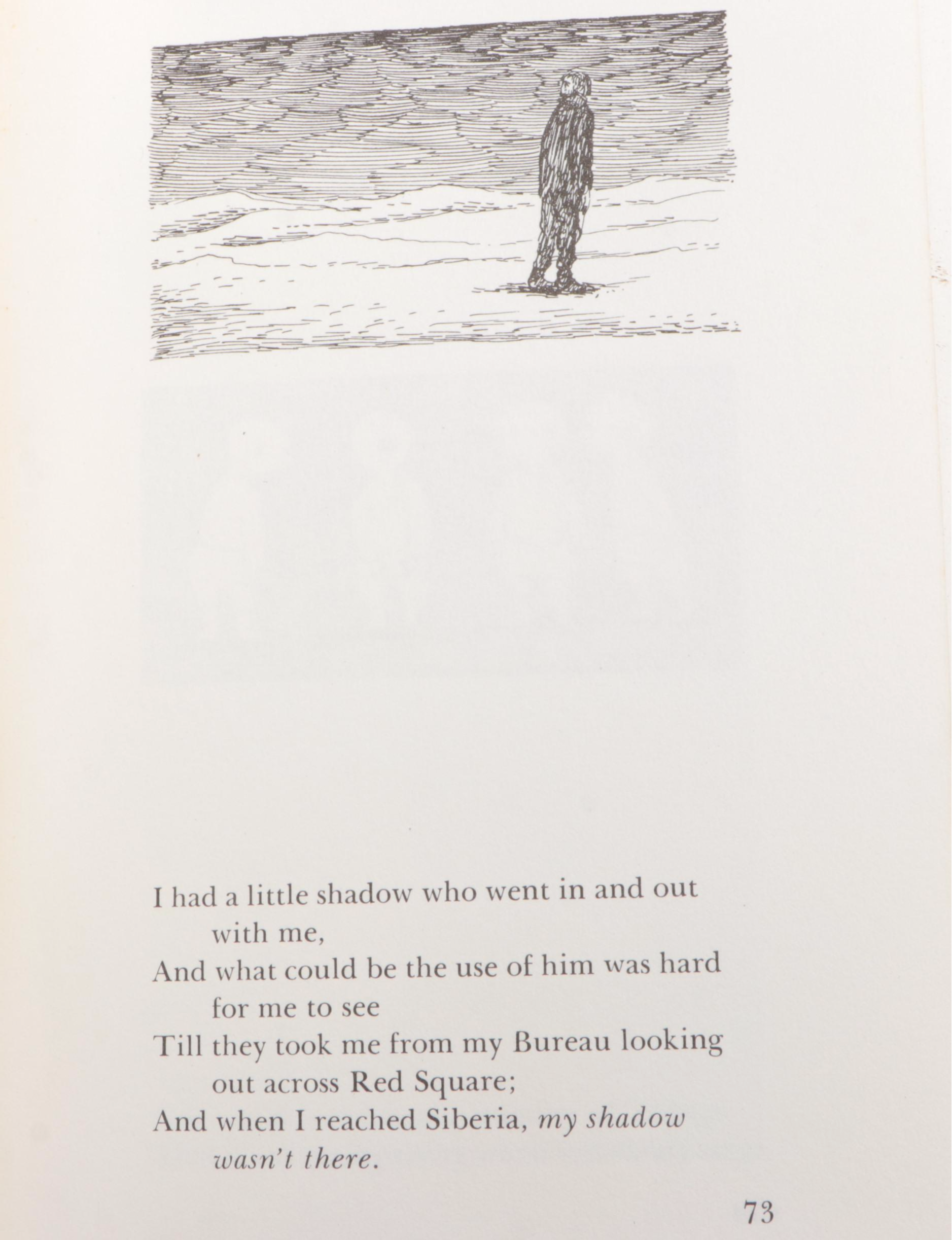 Edward Gorey Illustrated First UK Edition "Quake, Quake, Quake" by Paul Dehn