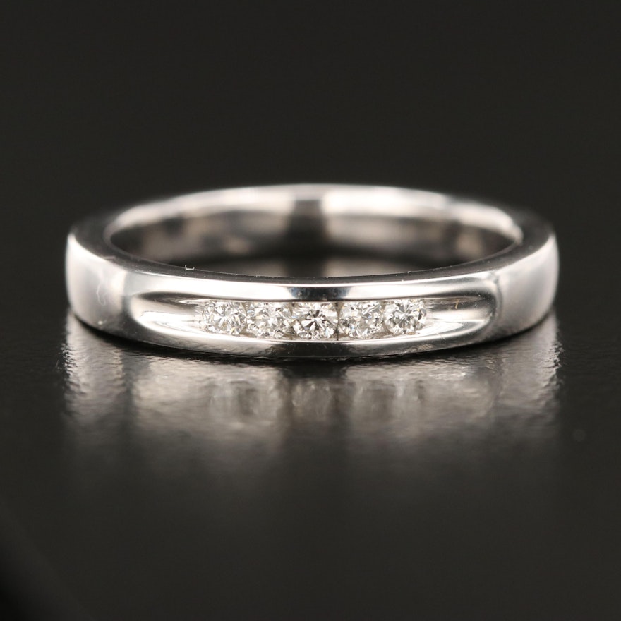 14K 0.13 CTW Diamond Band