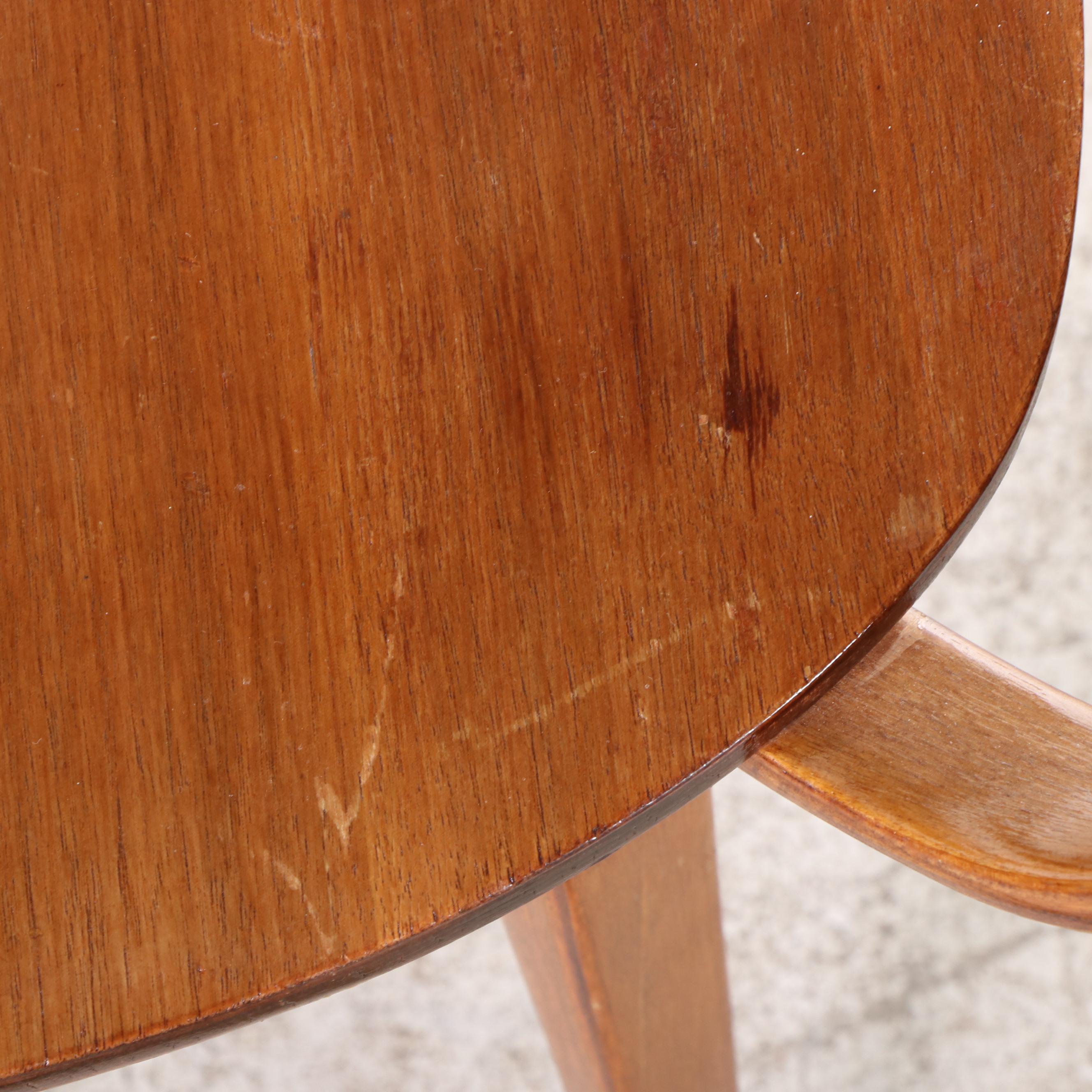 Norman Cherner for Plycraft Mid Century Modern Walnut Plywood "Pretzel" Chair