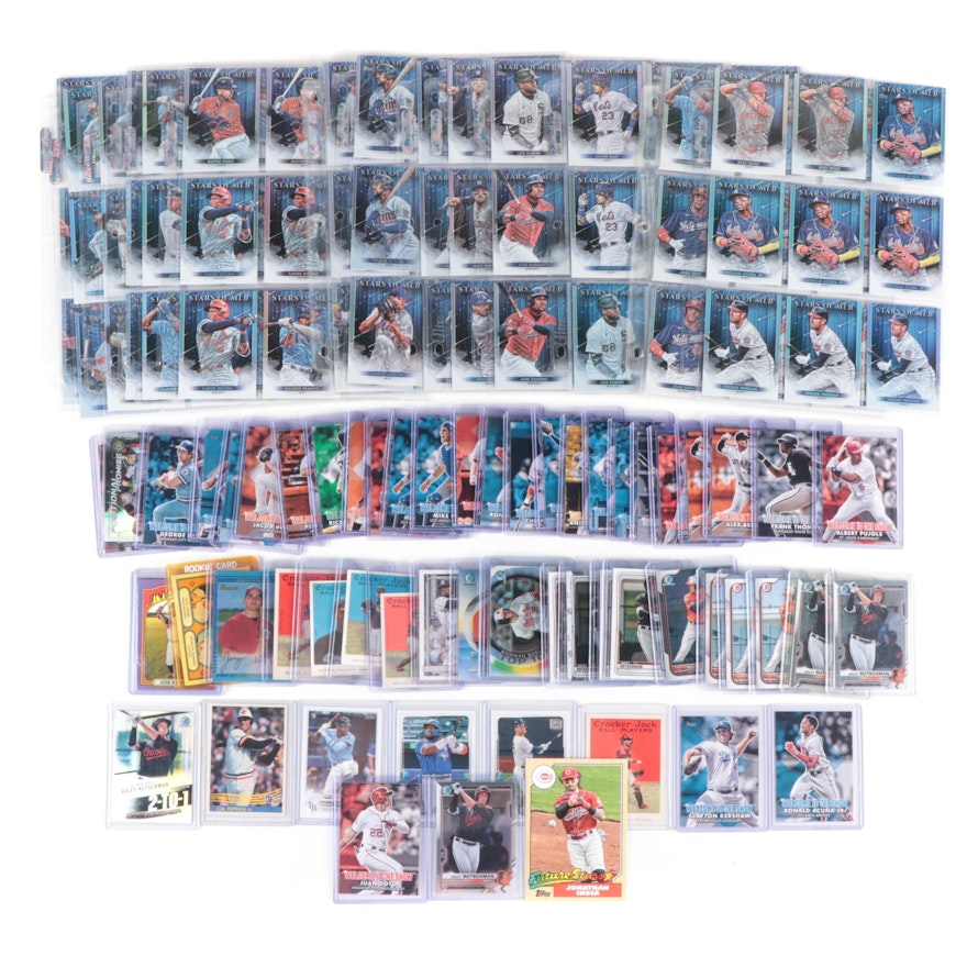 Topps and Other Baseball Cards With Inserts, SPs, Ohtani and More, 1980s–2020s