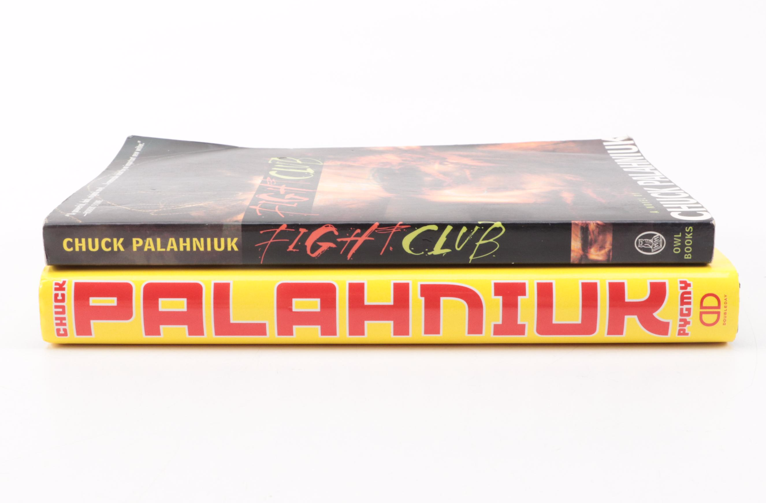 Signed "Fight Club" and "Pygmy" by Chuck Palahniuk