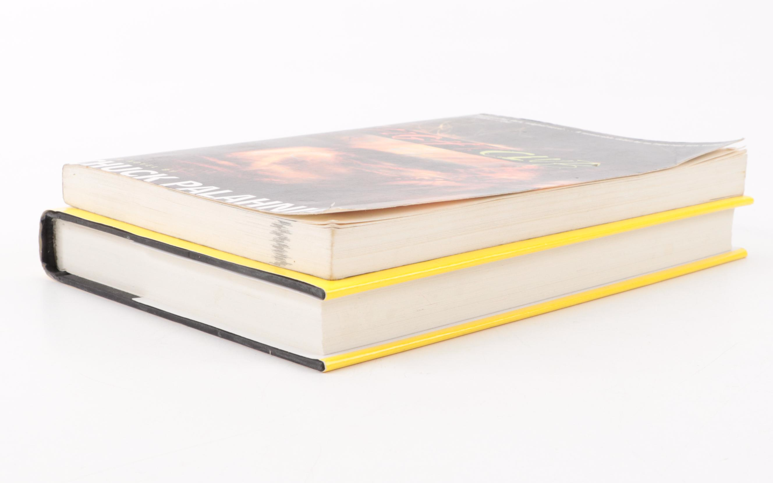 Signed "Fight Club" and "Pygmy" by Chuck Palahniuk