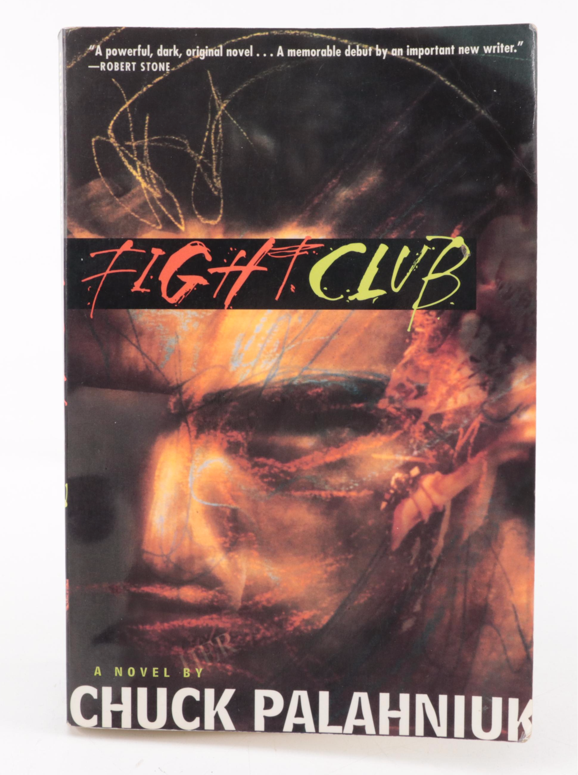 Signed "Fight Club" and "Pygmy" by Chuck Palahniuk