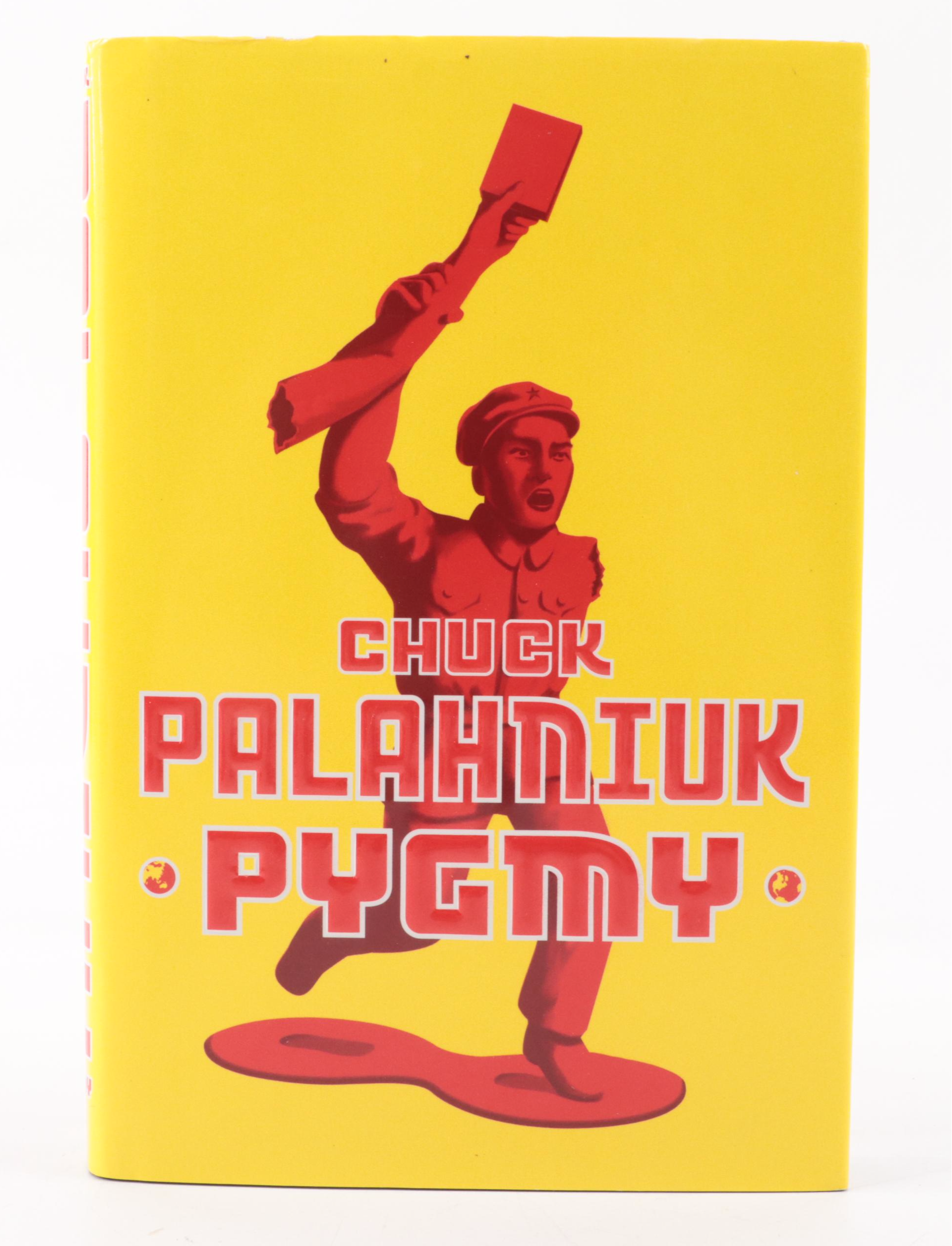 Signed "Fight Club" and "Pygmy" by Chuck Palahniuk