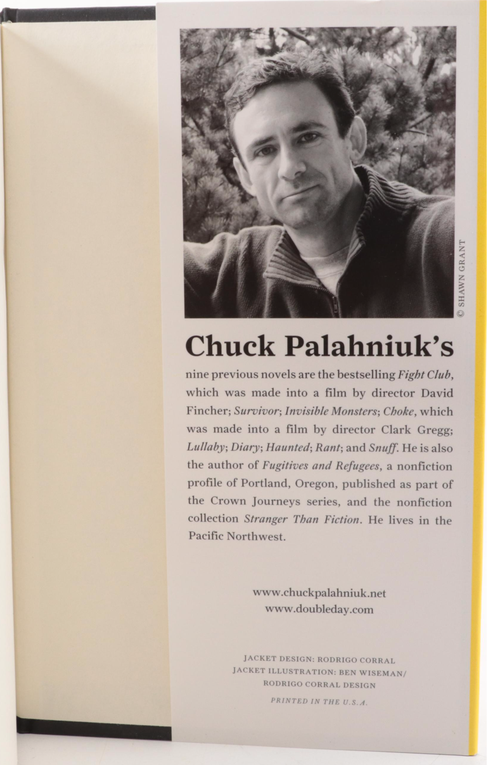 Signed "Fight Club" and "Pygmy" by Chuck Palahniuk