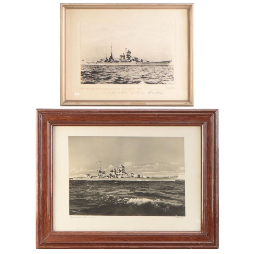 Silver Gelatin Photographs of S.S. Japan Arrow, Early 20th Century