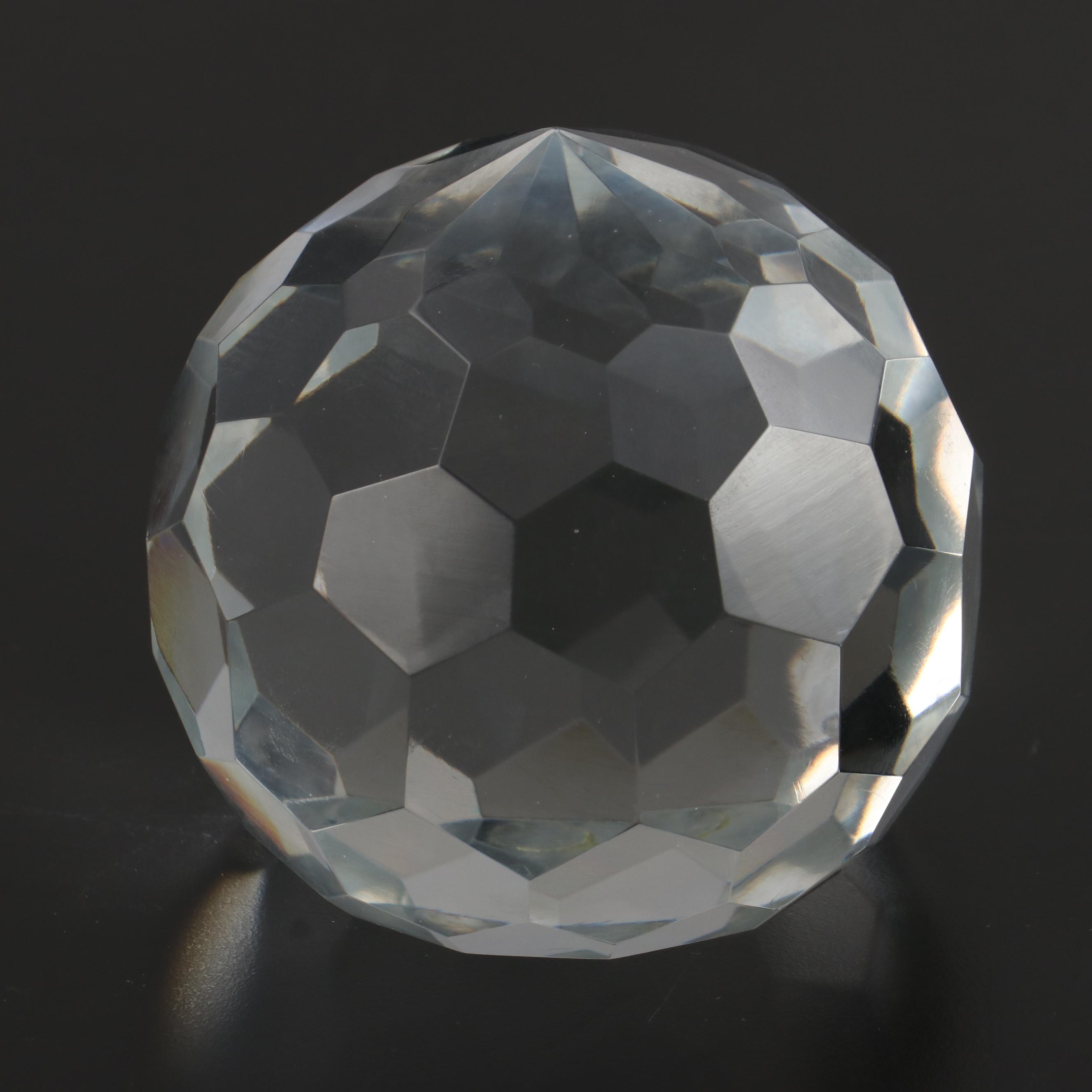 Tiffany & Co. Crystal Prism Paperweight
