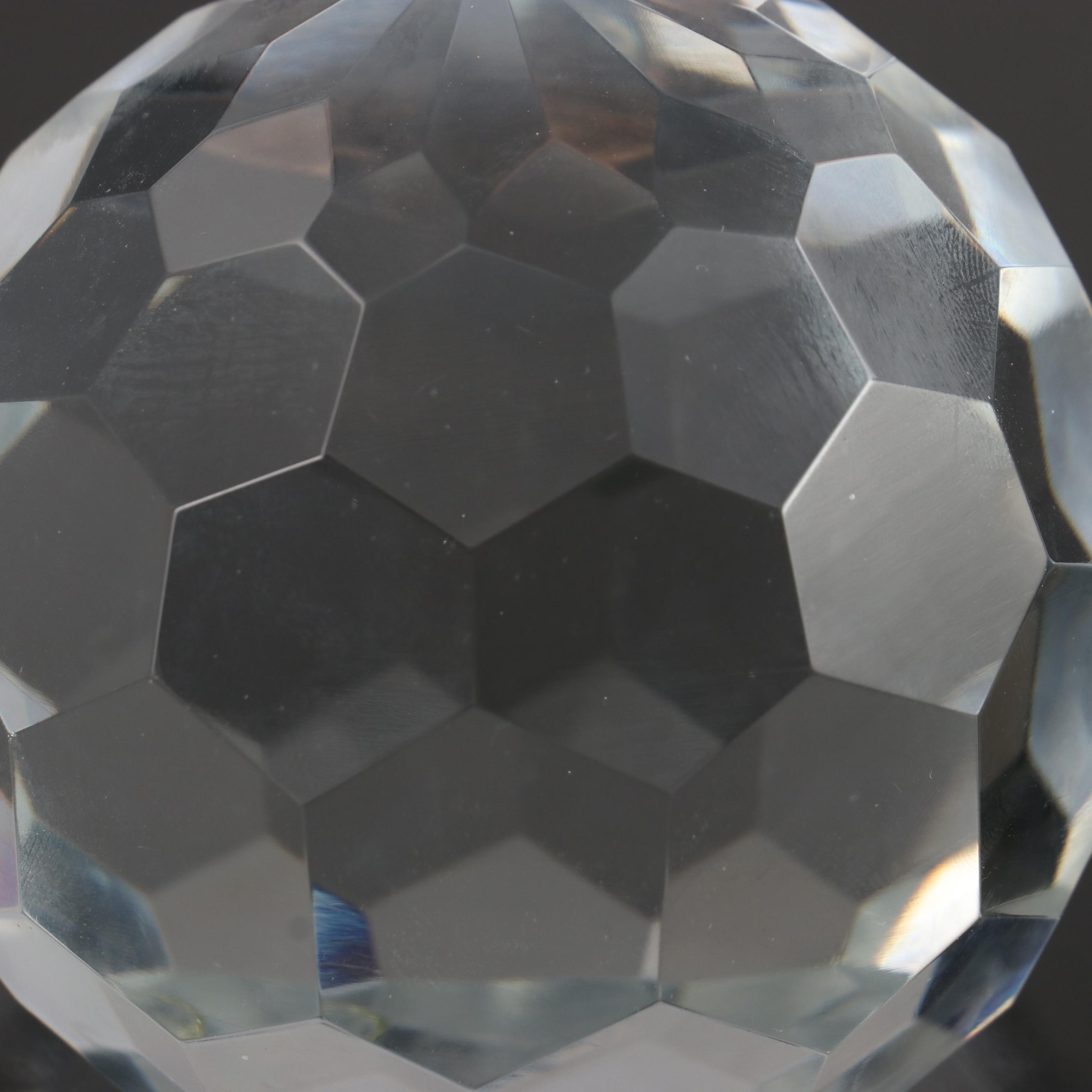 Tiffany & Co. Crystal Prism Paperweight