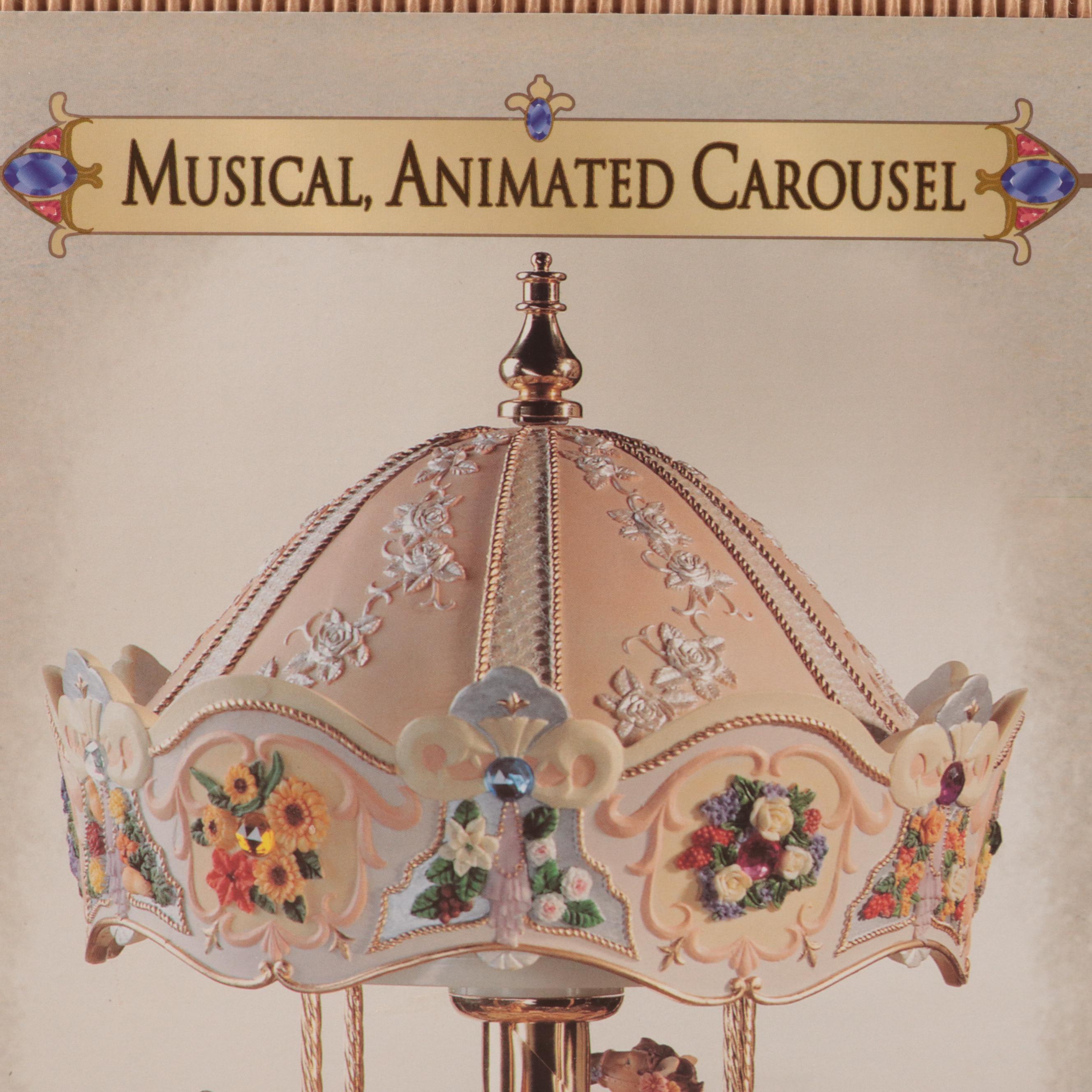 Grandeur Noel Collector's Edition Musical Animated Carousel