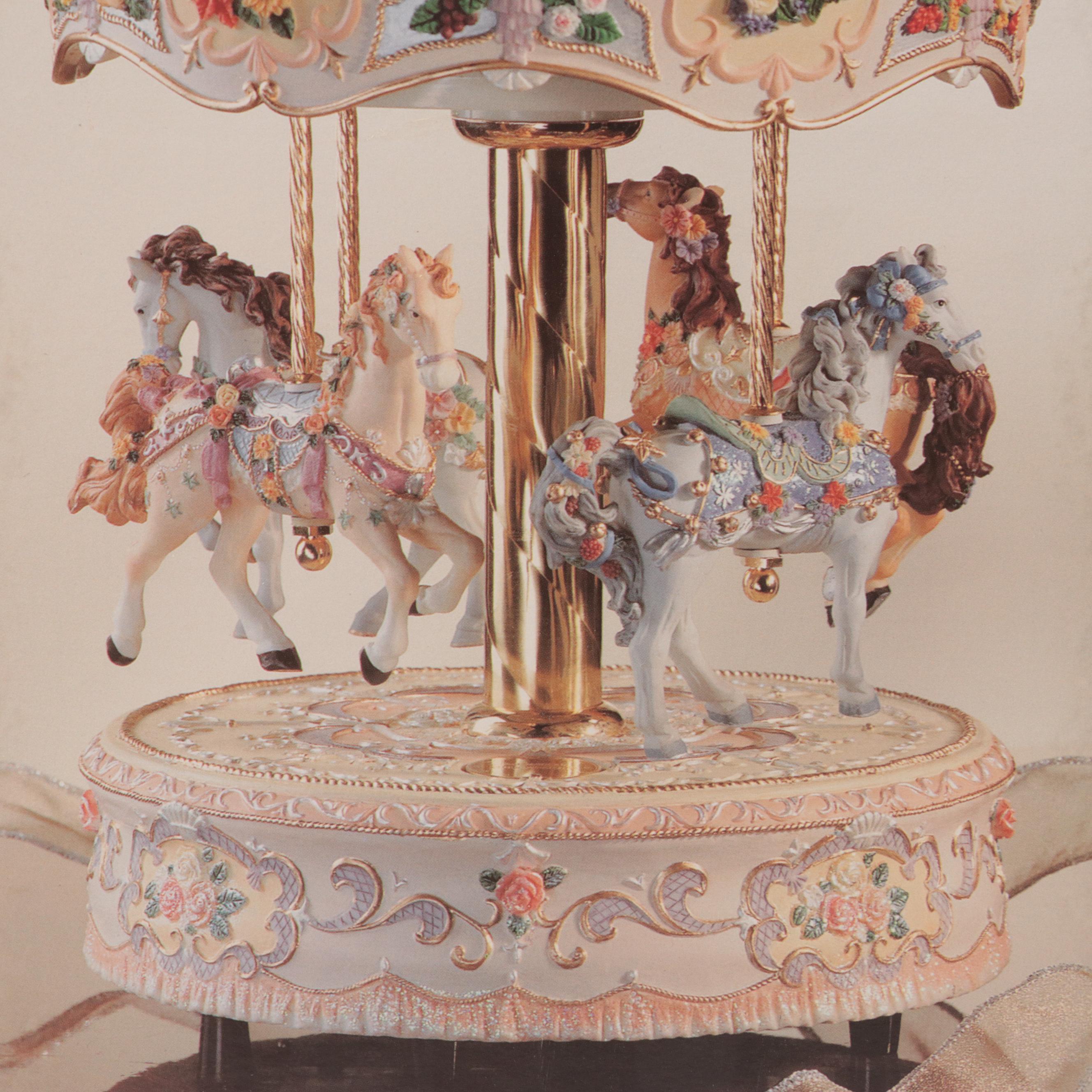 Grandeur Noel Collector's Edition Musical Animated Carousel