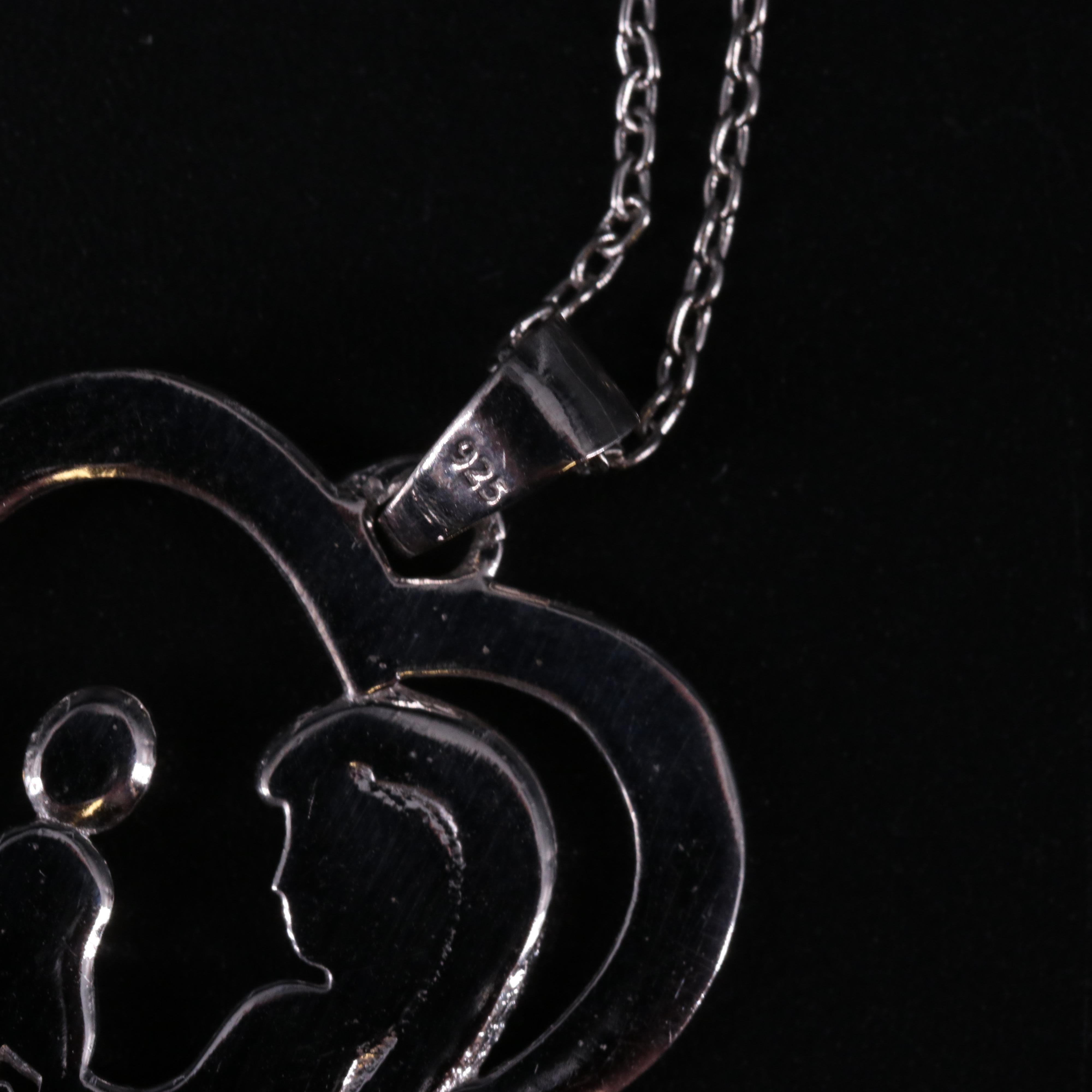 Sterling Silver Gemstone Necklace Collection