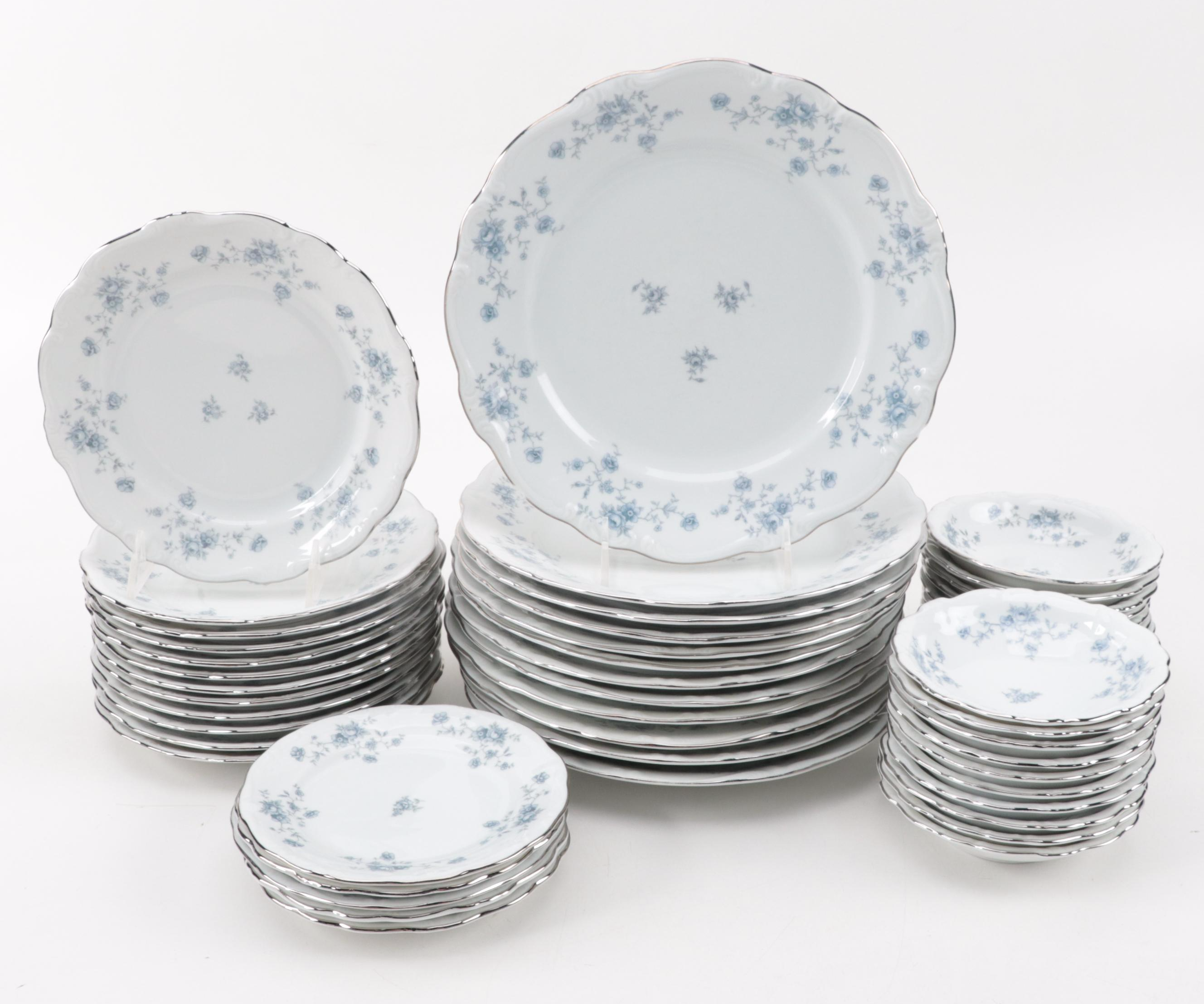 Johann Haviland "Blue Garland" Porcelain Dinnerware, 1953–1990