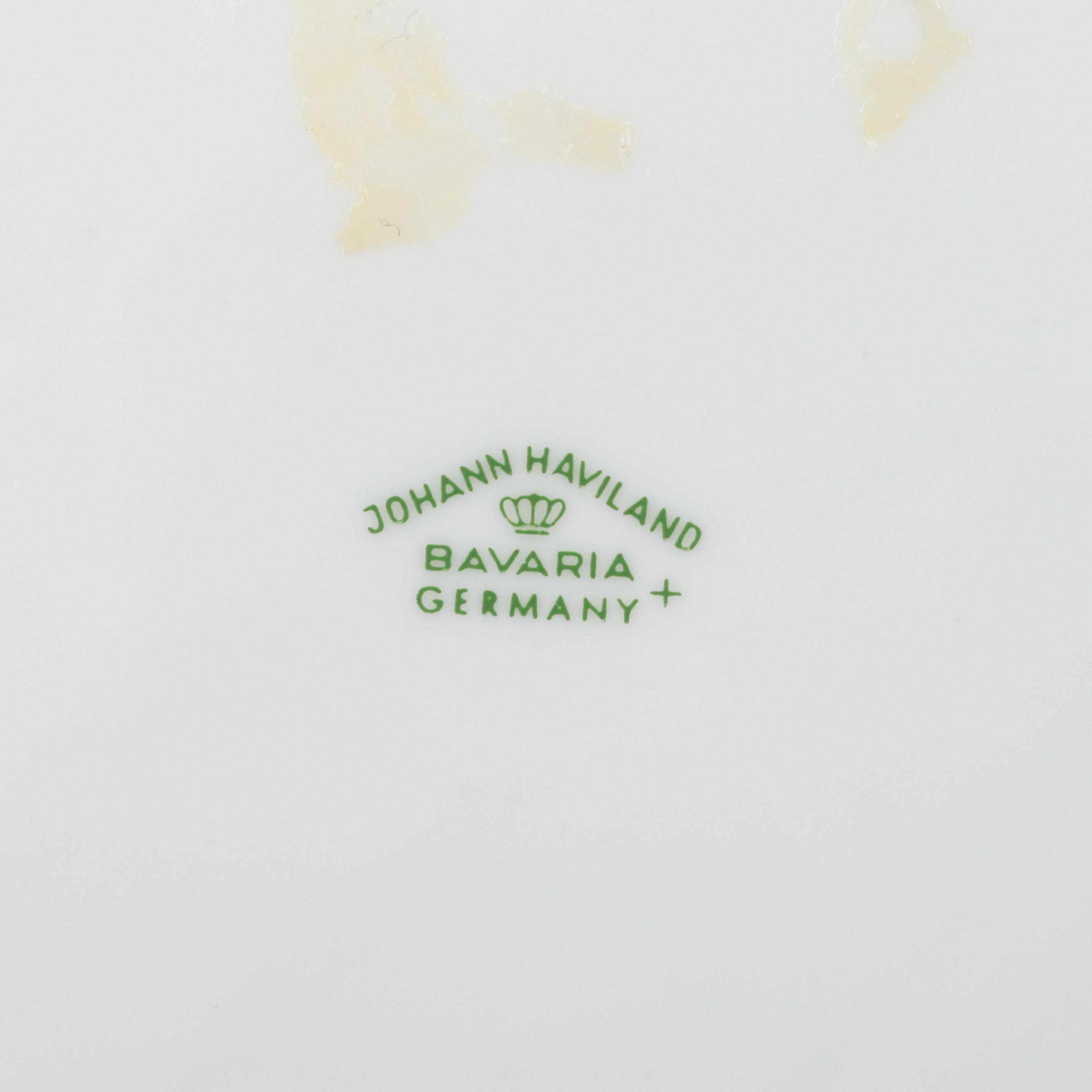 Johann Haviland "Blue Garland" Porcelain Dinnerware, 1953–1990