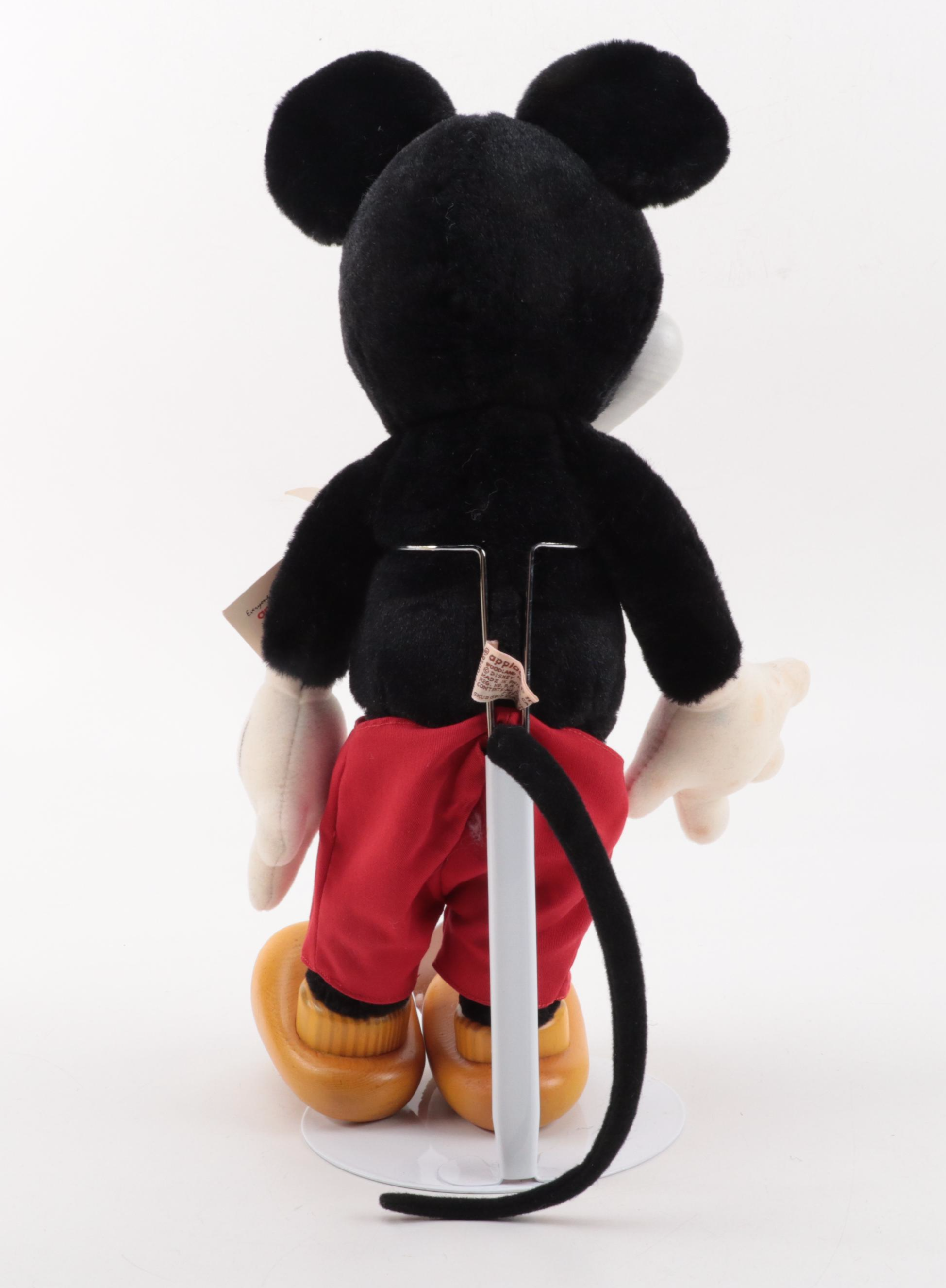 Disney Woodsculpt Series Mickey Mouse with Cabbage Patch Doll