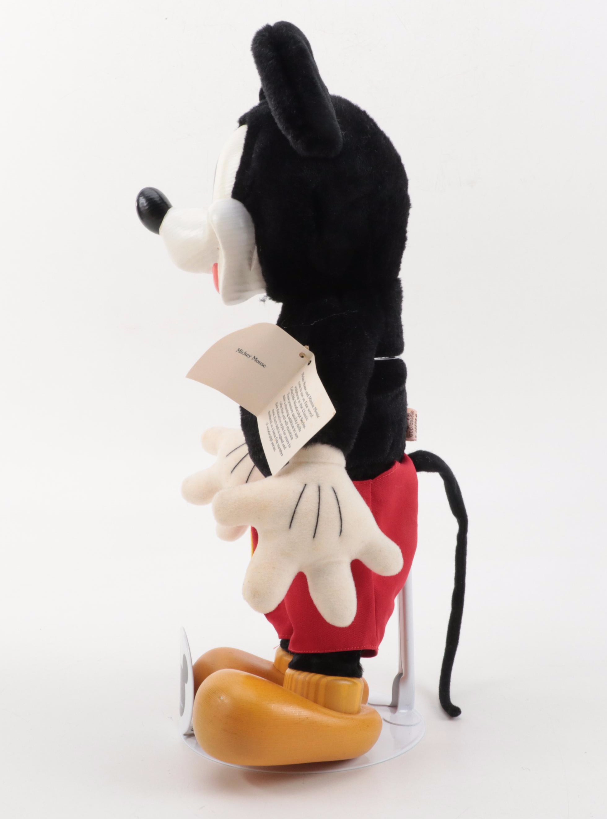 Disney Woodsculpt Series Mickey Mouse with Cabbage Patch Doll