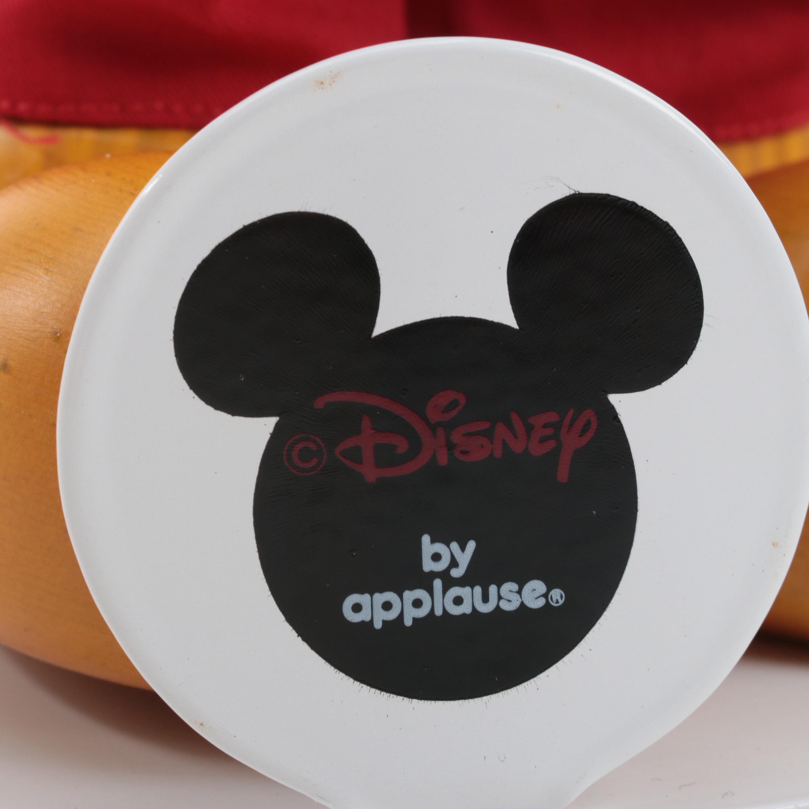 Disney Woodsculpt Series Mickey Mouse with Cabbage Patch Doll