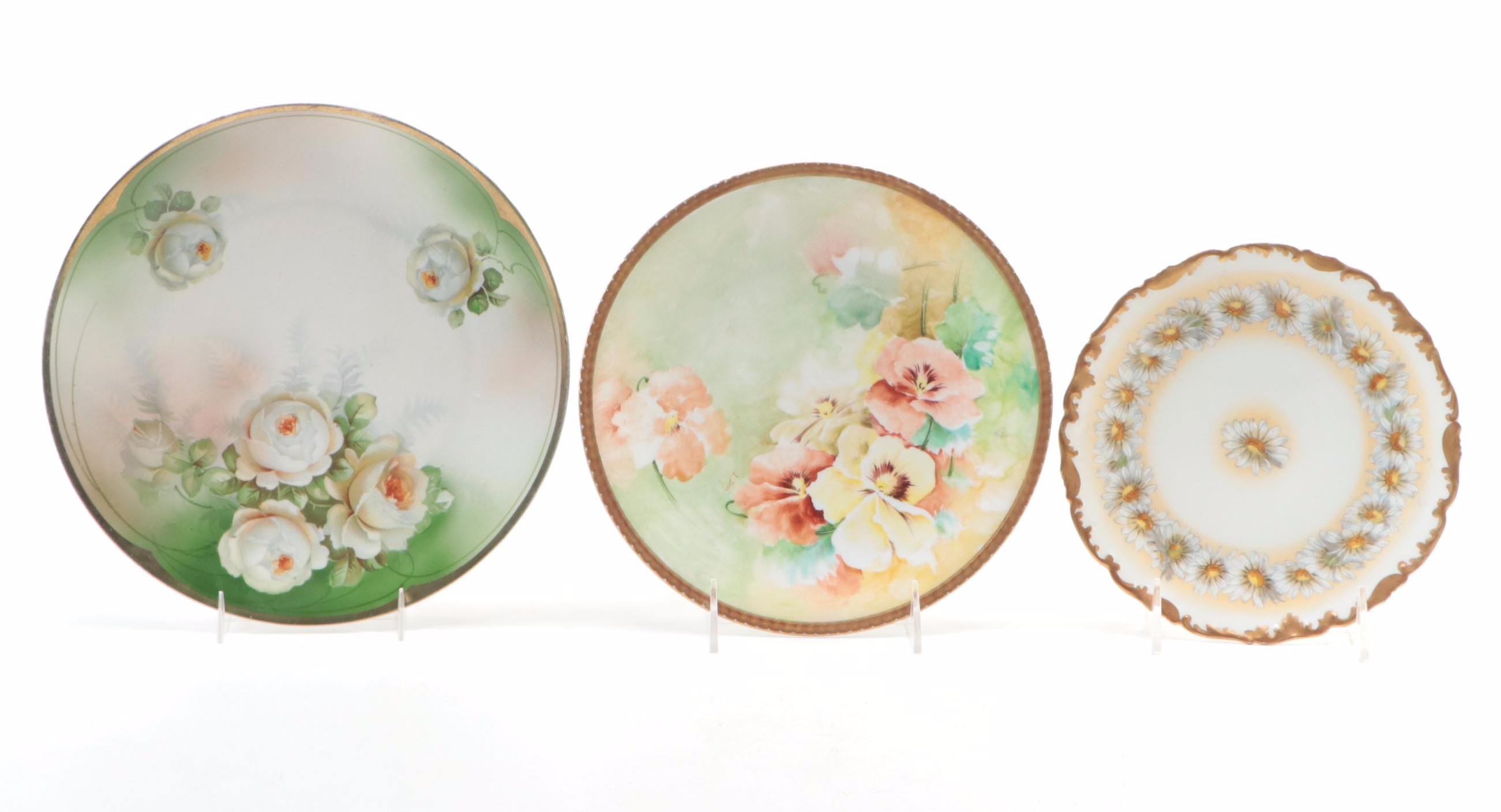 Haviland Limoges Pitcher and Tray with Other Porcelain Tableware