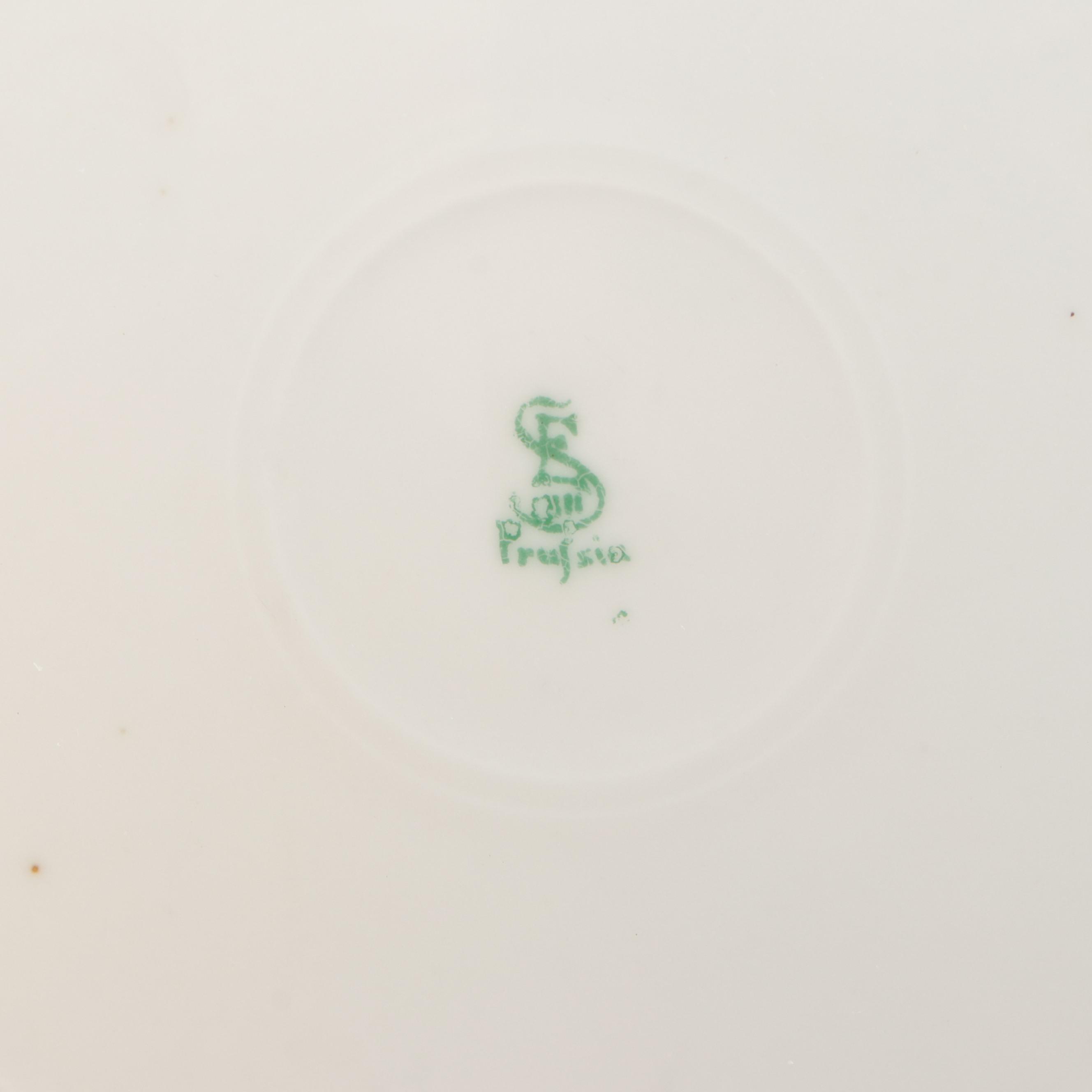 Haviland Limoges Pitcher and Tray with Other Porcelain Tableware