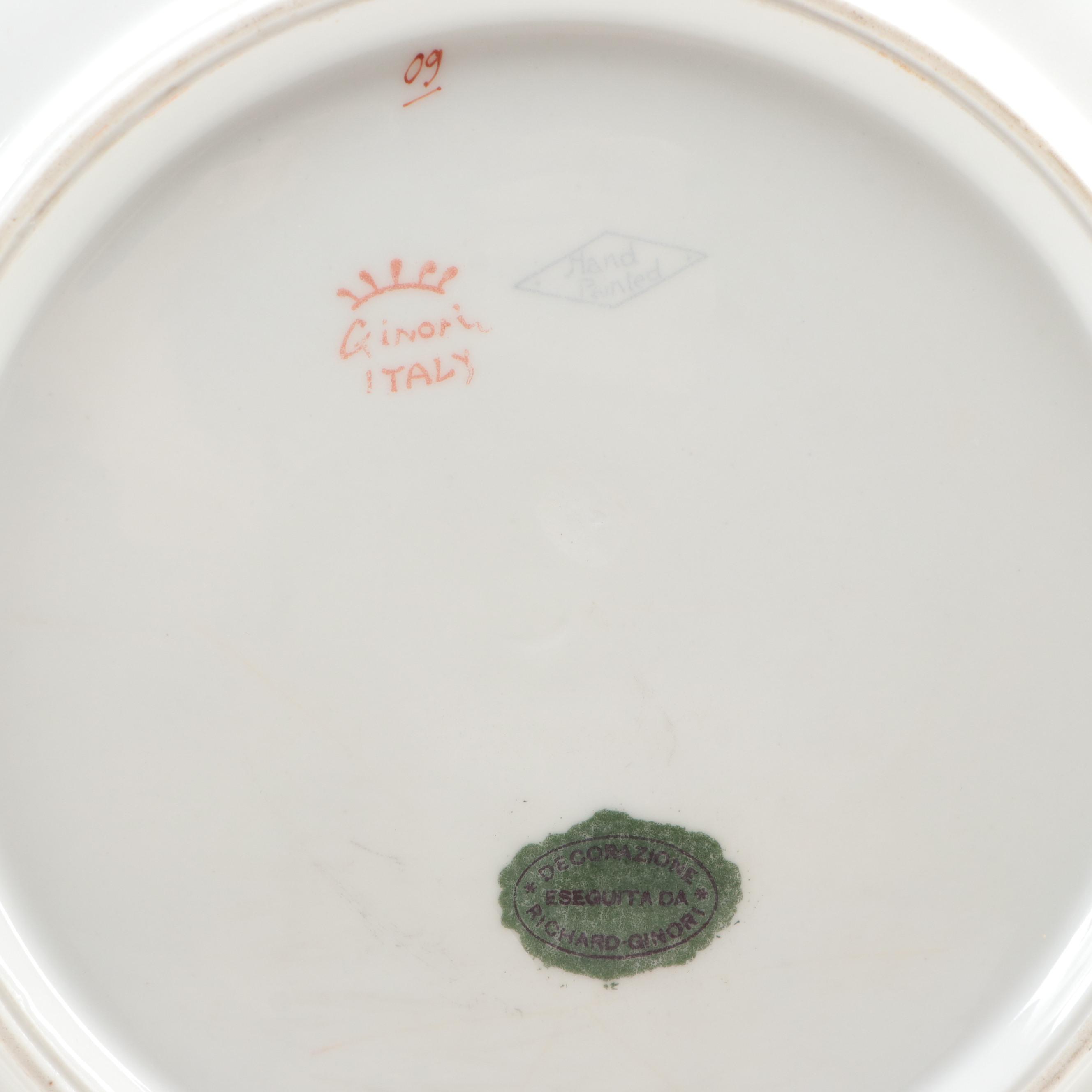 Haviland Limoges Pitcher and Tray with Other Porcelain Tableware