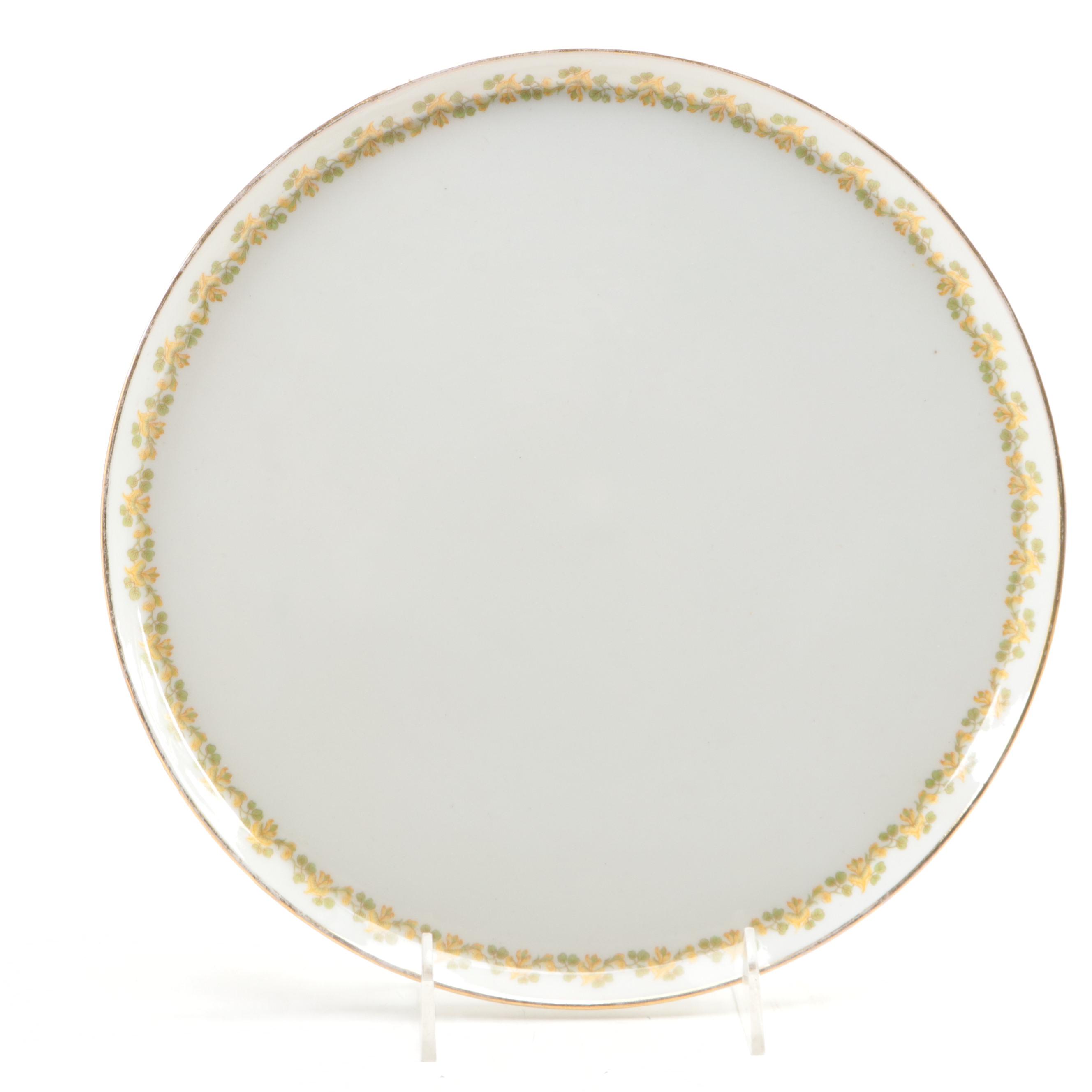 Haviland Limoges Pitcher and Tray with Other Porcelain Tableware