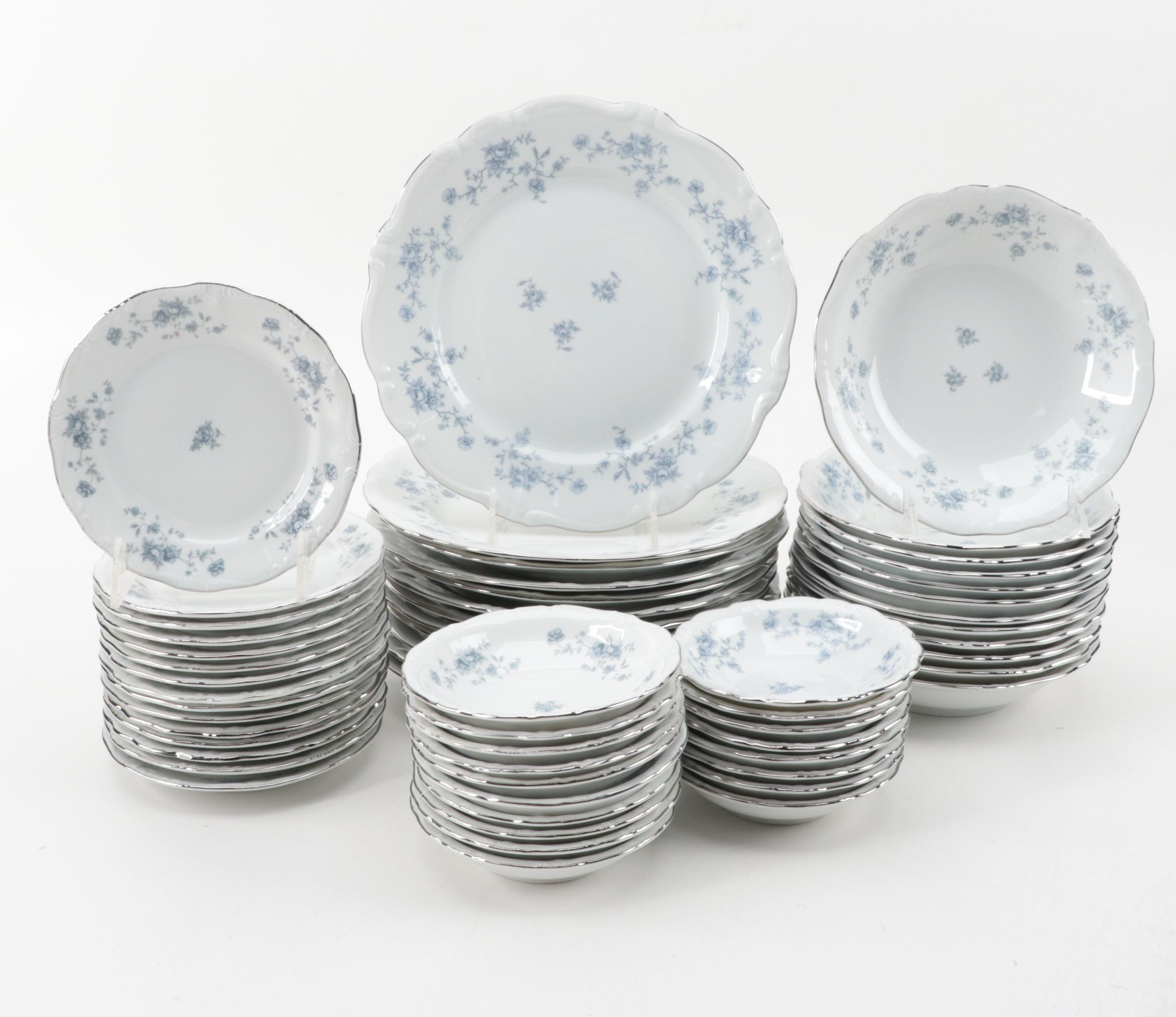 Johann Haviland "Blue Garland" Porcelain Dinnerware, 1953–1990