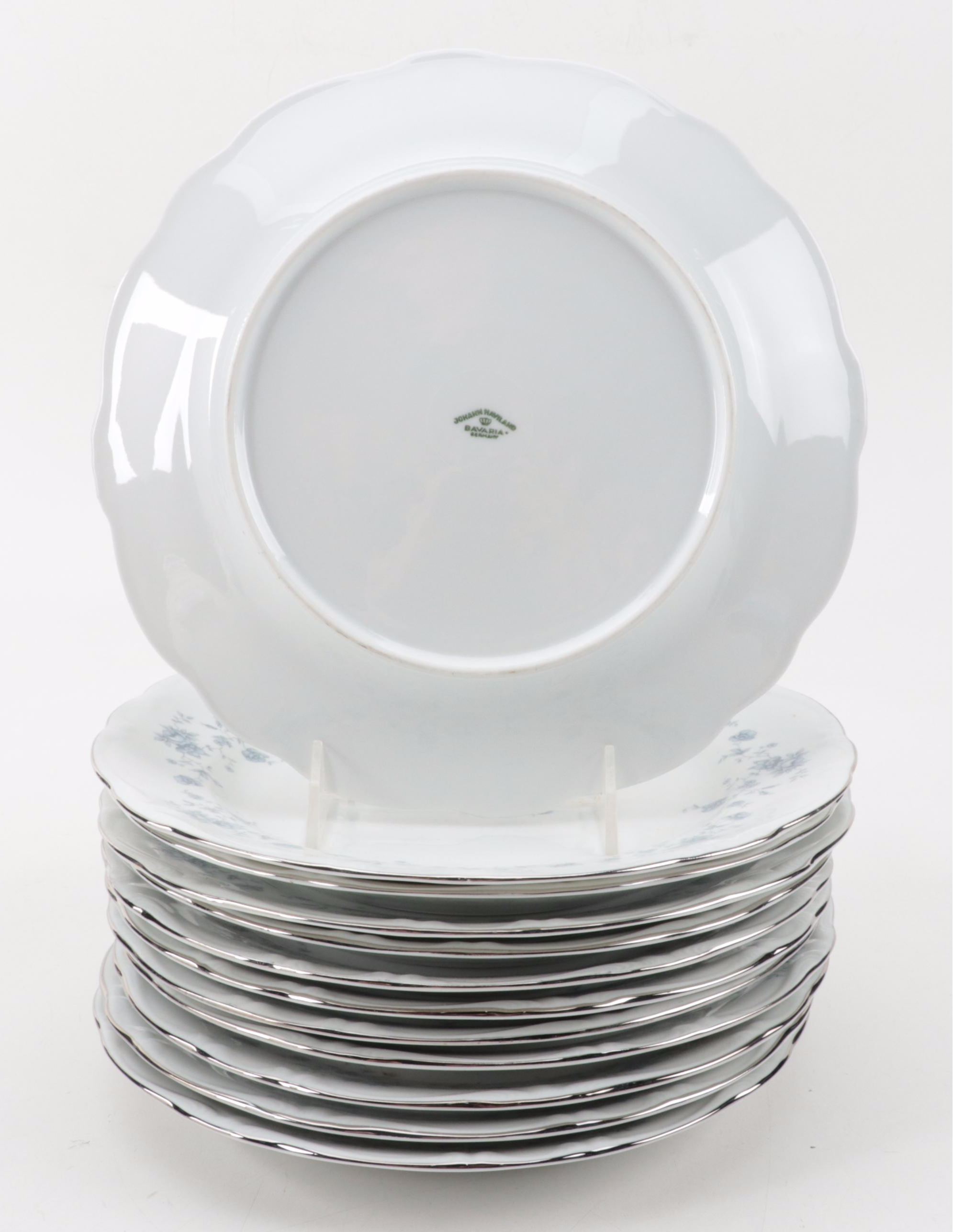 Johann Haviland "Blue Garland" Porcelain Dinnerware, 1953–1990