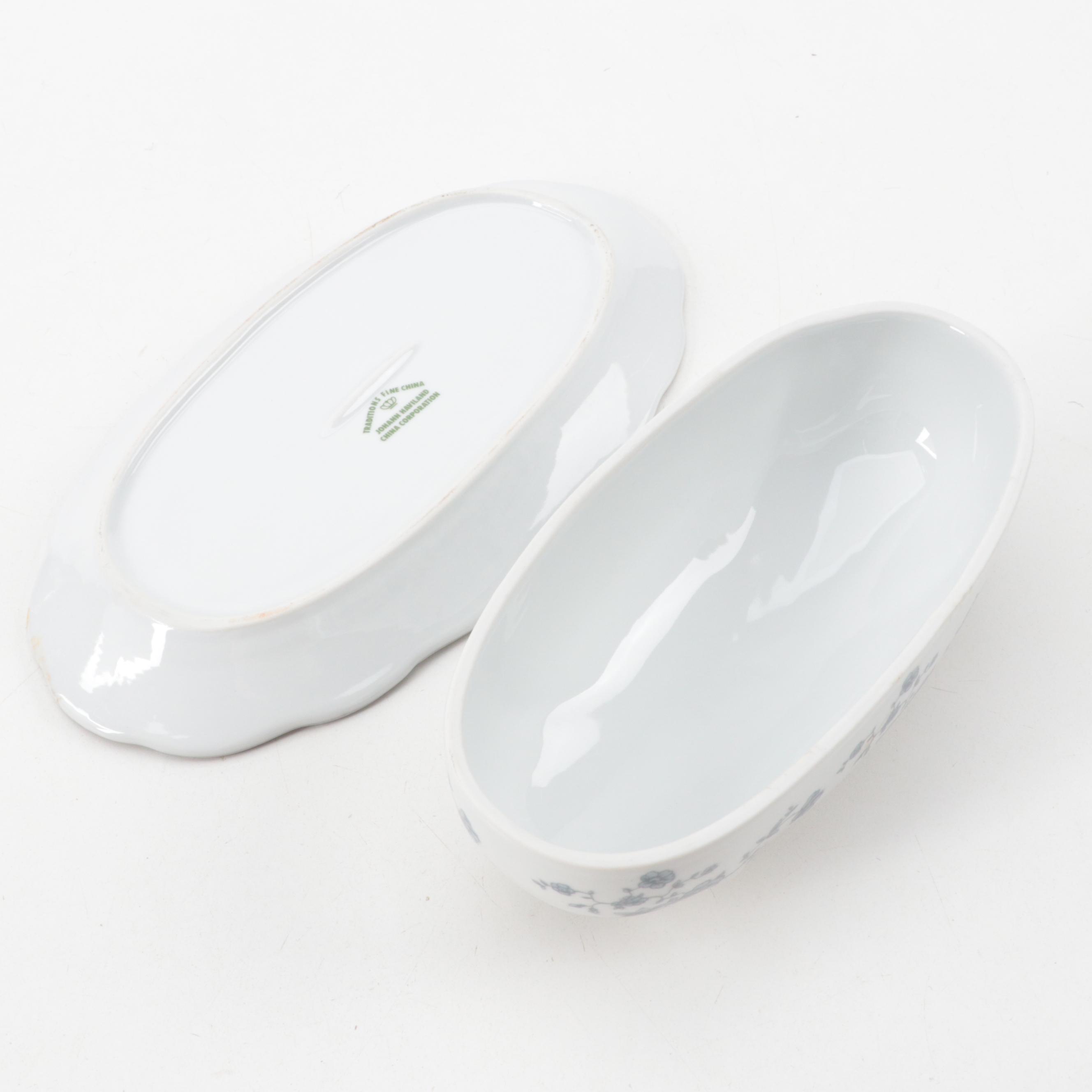 Johann Haviland "Blue Garland" Porcelain Dinnerware, 1953–1990