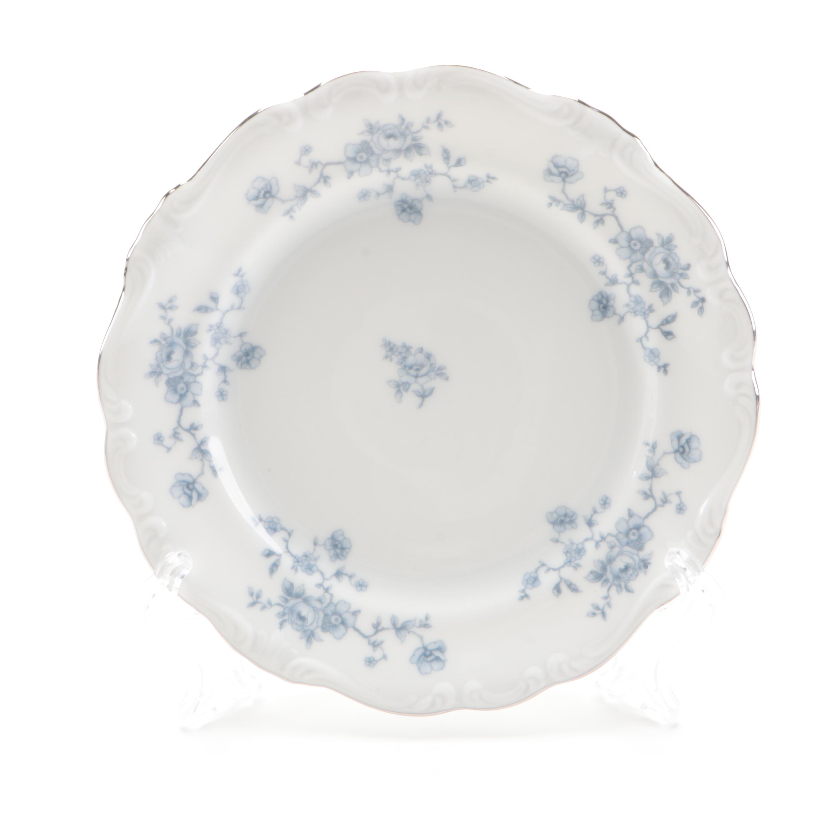 Johann Haviland "Blue Garland" Porcelain Coffee and Dessert Set, 1953–1990