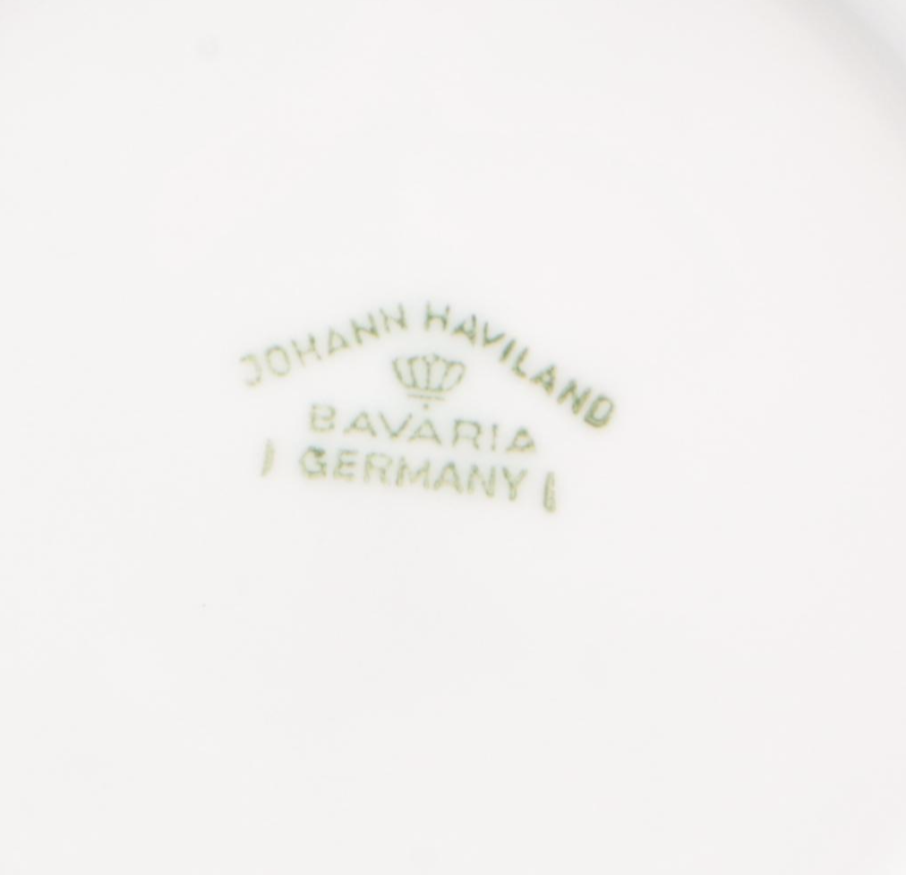 Johann Haviland "Blue Garland" Porcelain Coffee and Dessert Set, 1953–1990