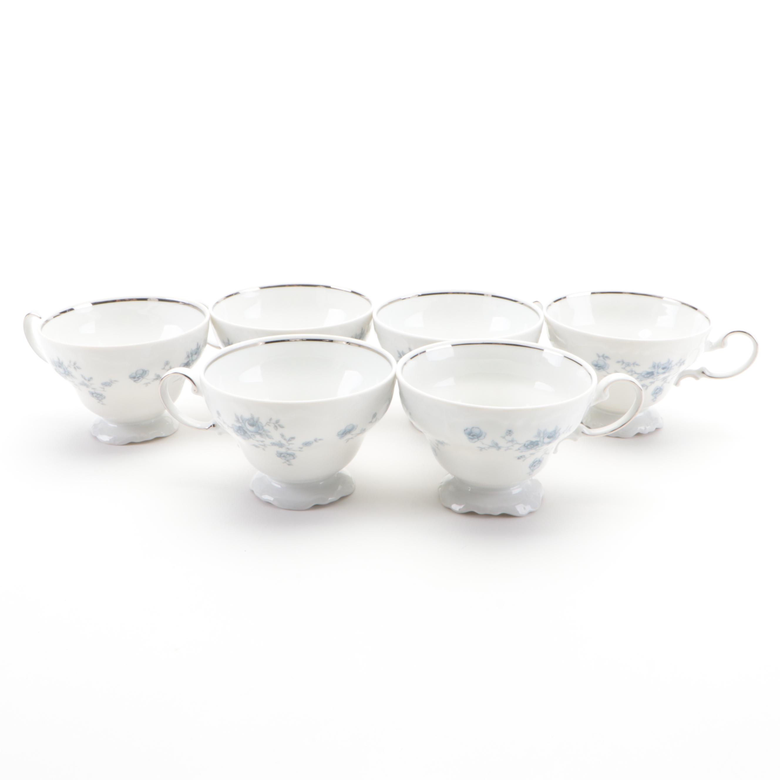 Johann Haviland "Blue Garland" Porcelain Coffee and Dessert Set, 1953–1990