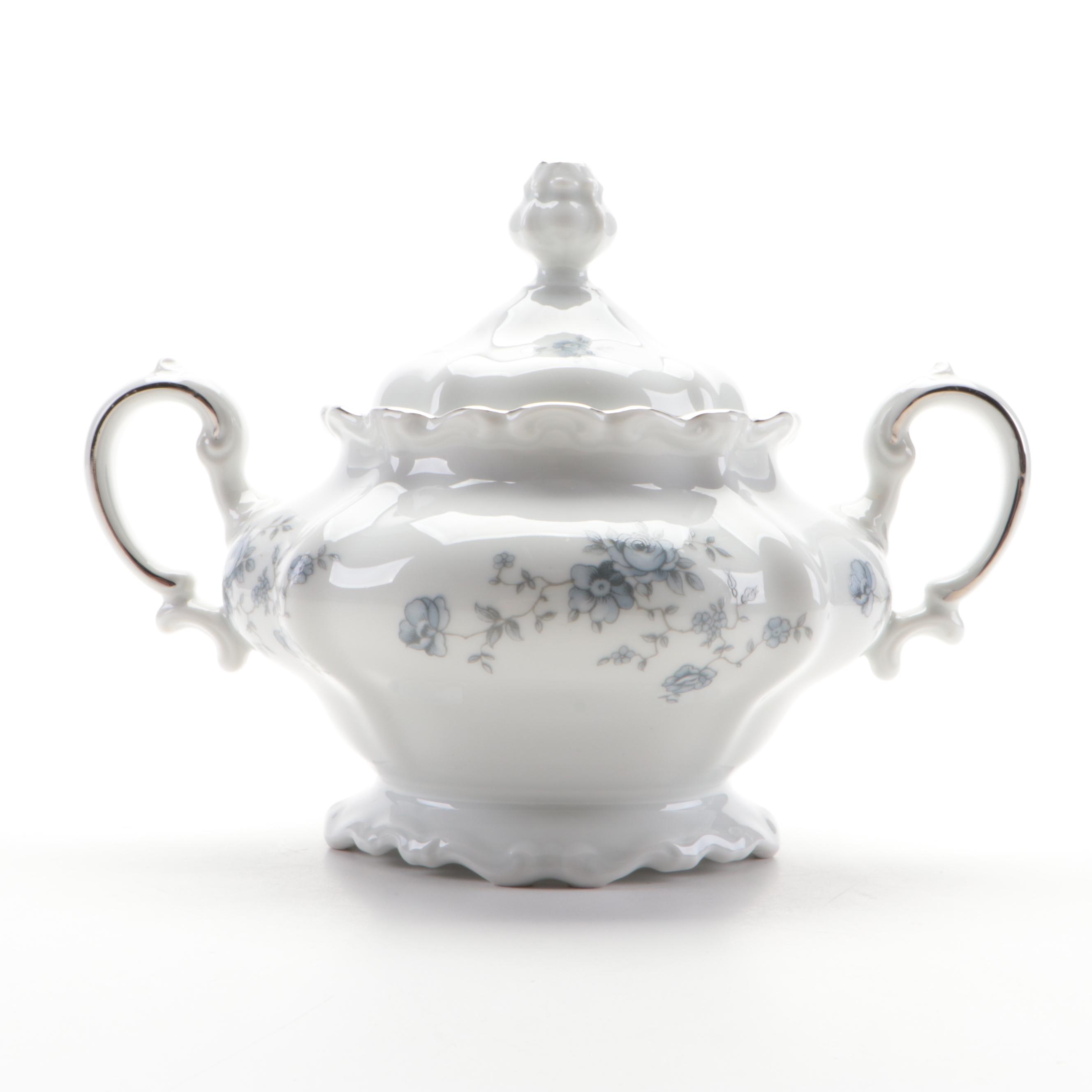 Johann Haviland "Blue Garland" Porcelain Coffee and Dessert Set, 1953–1990