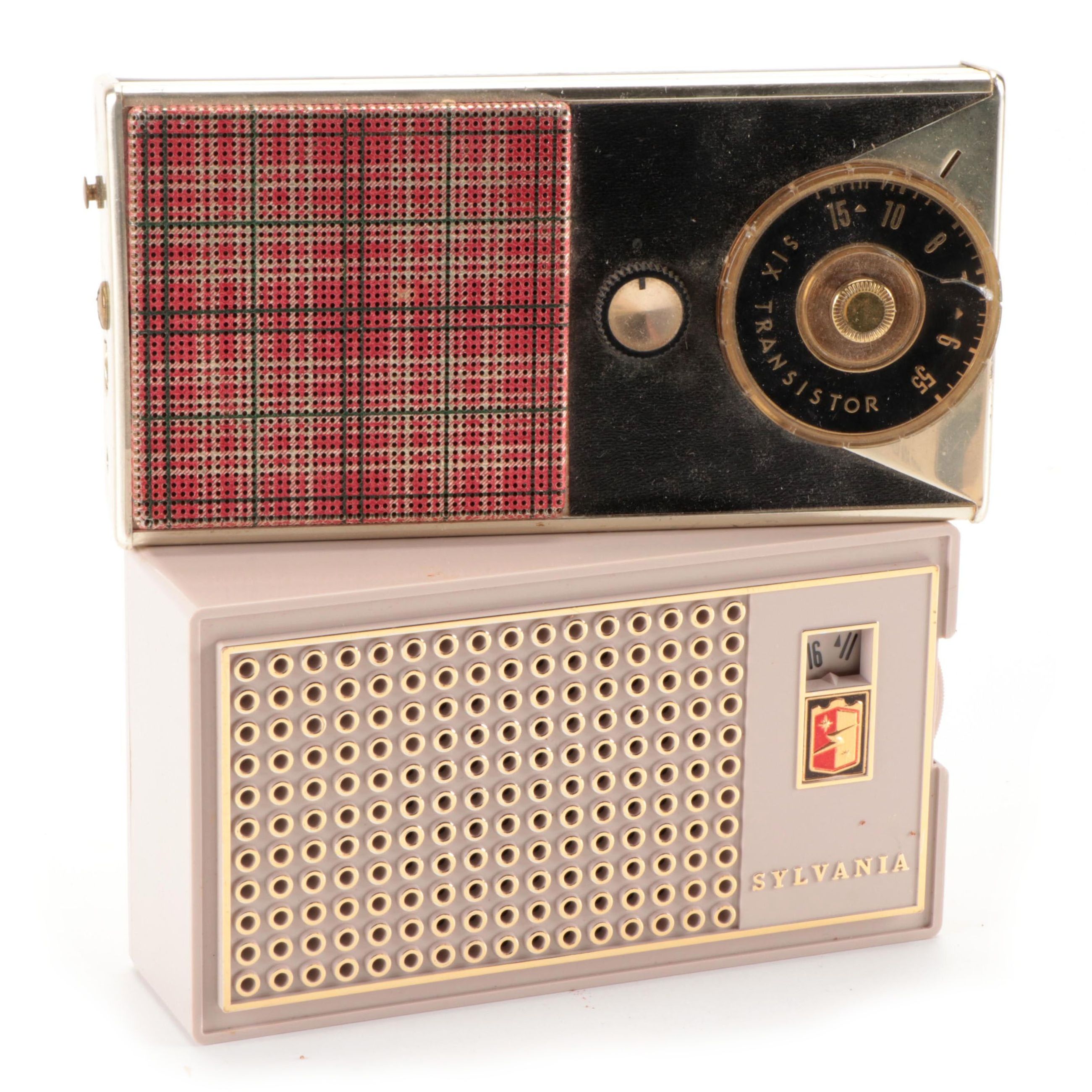 General Electric Sylvania Six Compact Transistor Radio