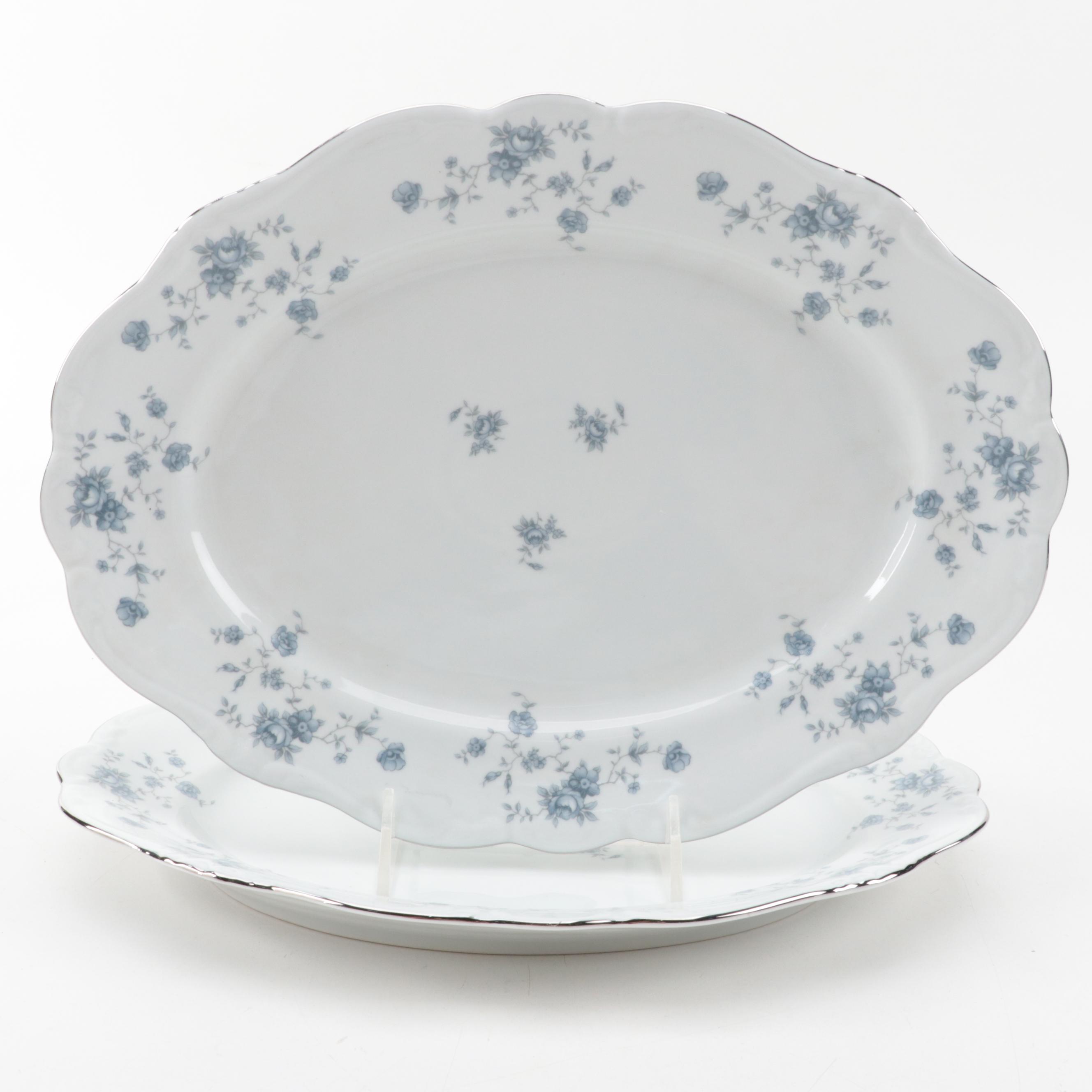 Johann Haviland "Blue Garland" Porcelain Serveware, 1953–1990
