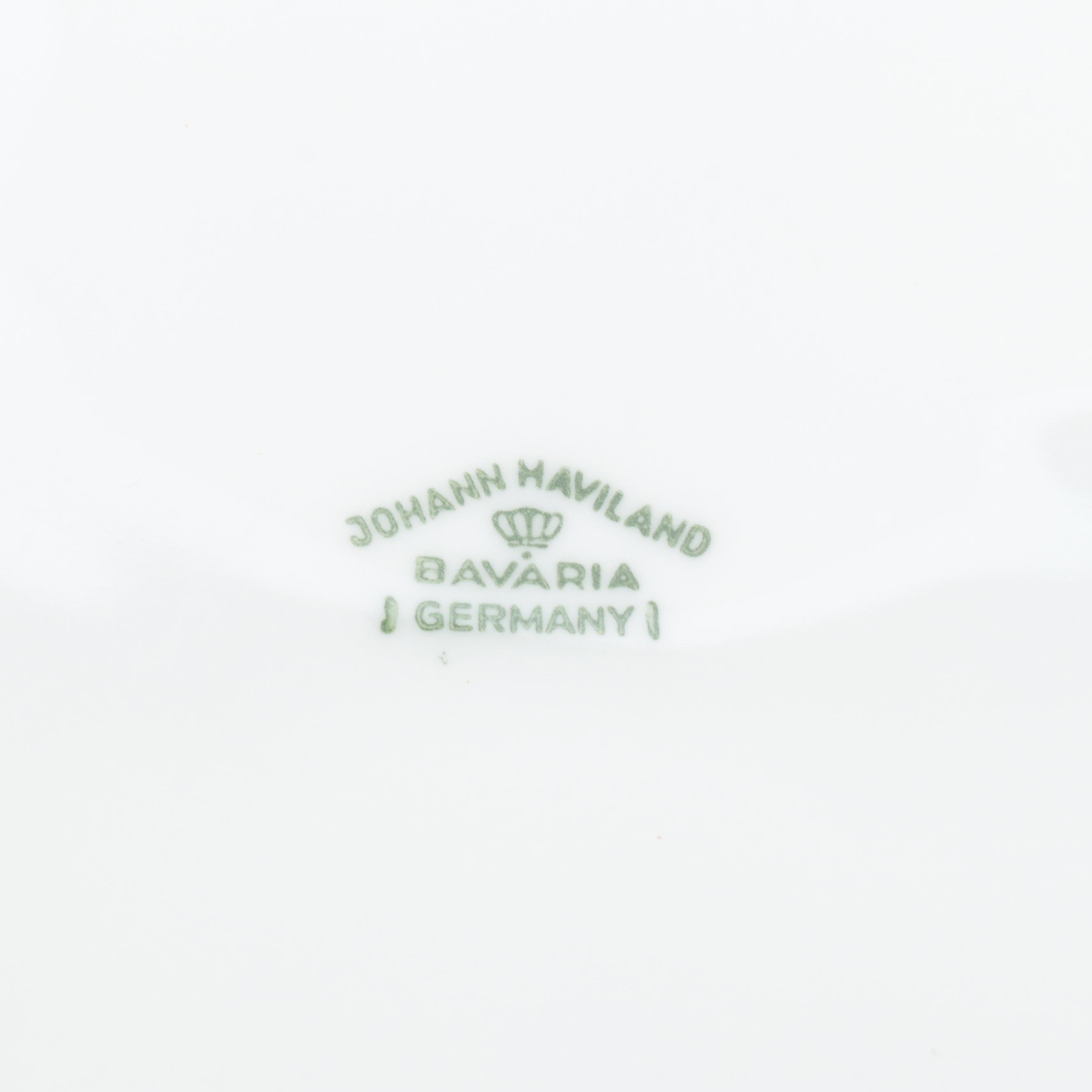 Johann Haviland "Blue Garland" Porcelain Serveware, 1953–1990