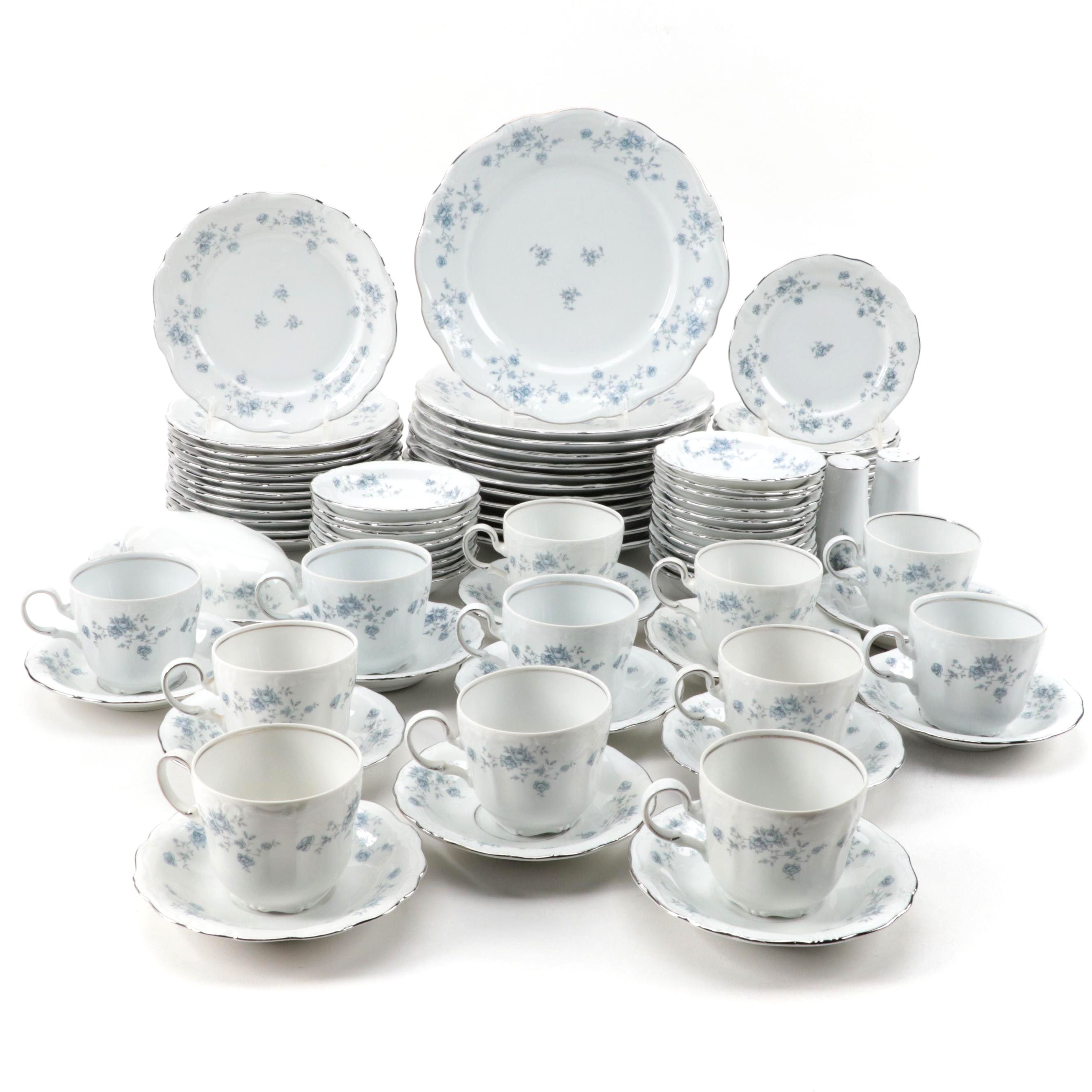 Johann Haviland "Blue Garland" Porcelain Dinnerware, 1953–1990
