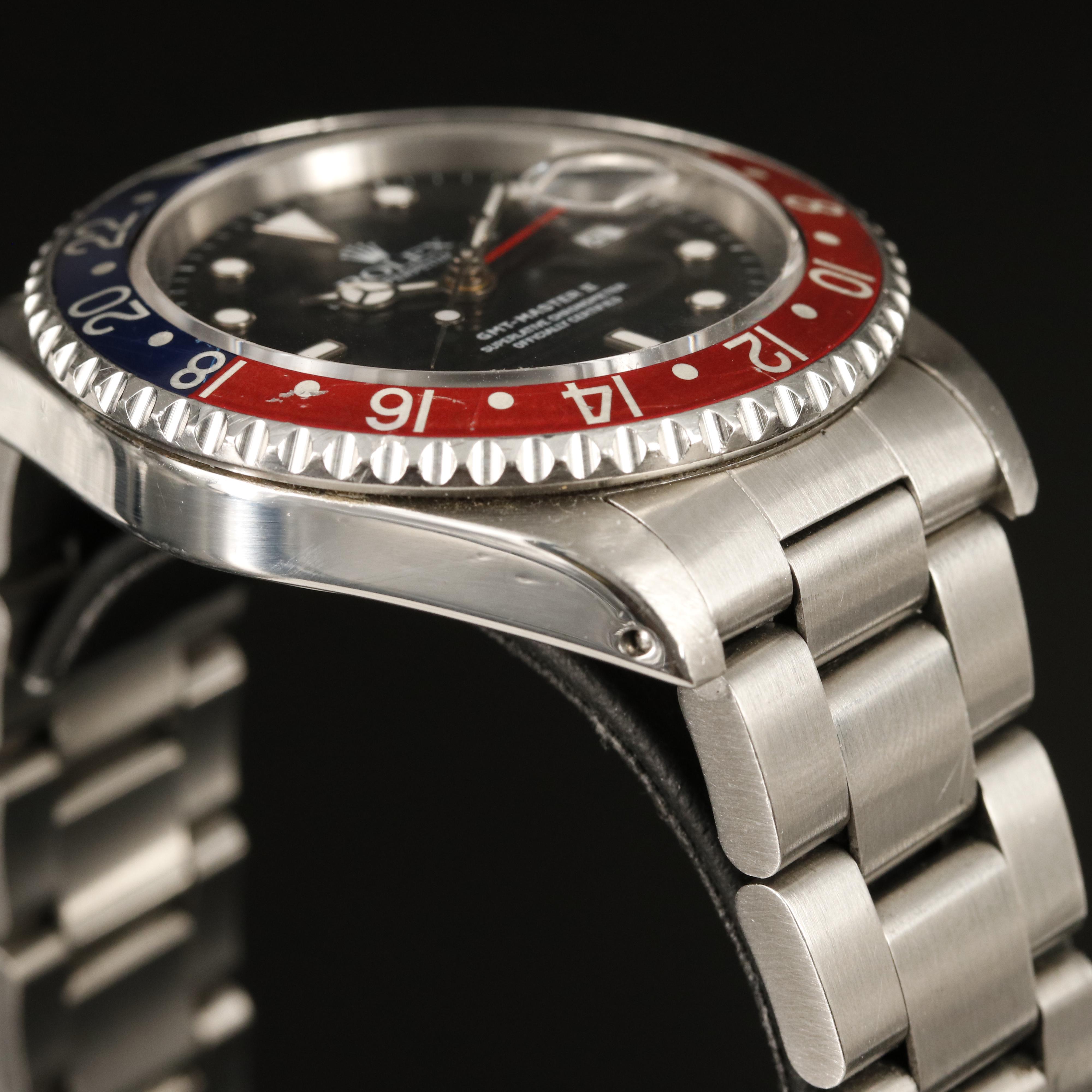 1991 Rolex GMT Master II Pepsi Watch