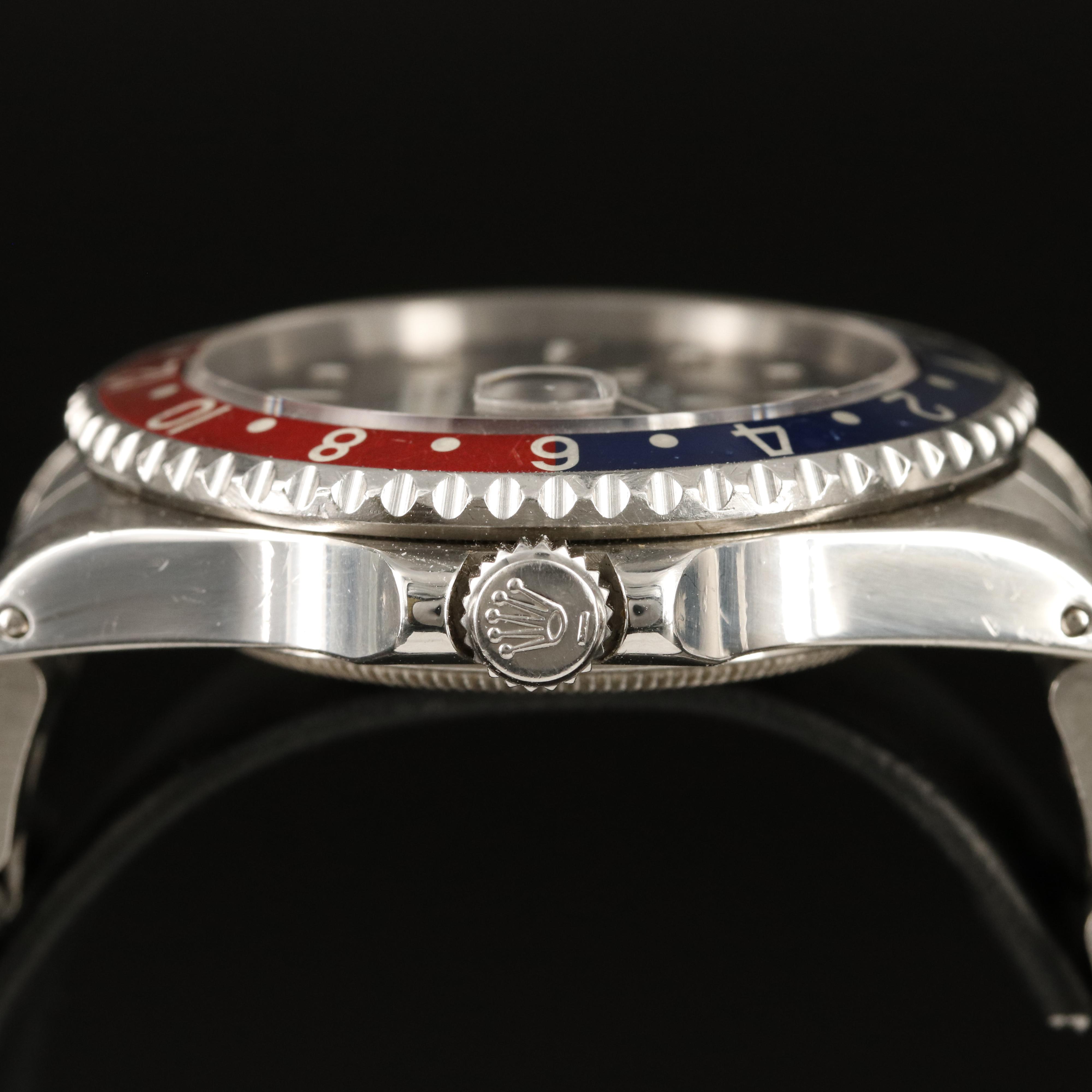 1991 Rolex GMT Master II Pepsi Watch