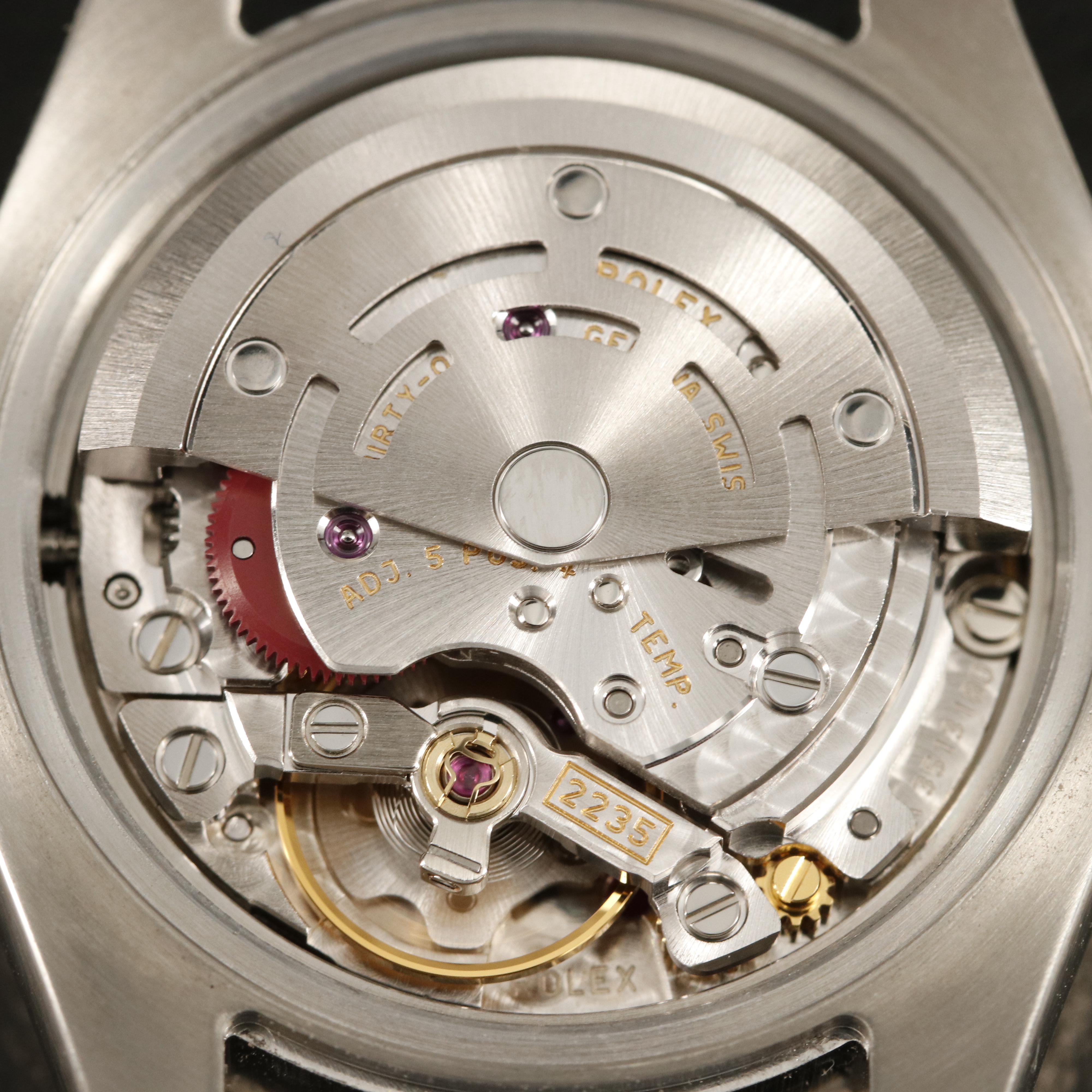 Rolex Datejust 18K and Stainless Steel Watch with Roman Dial