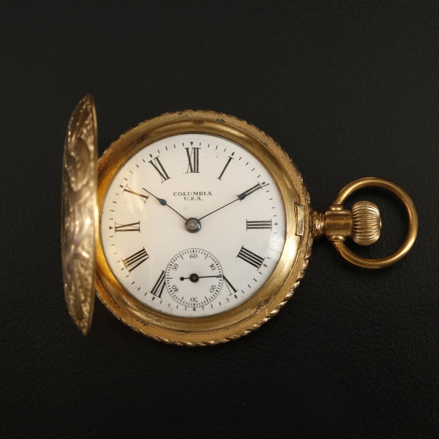 Antique Columbia Pocket Watch