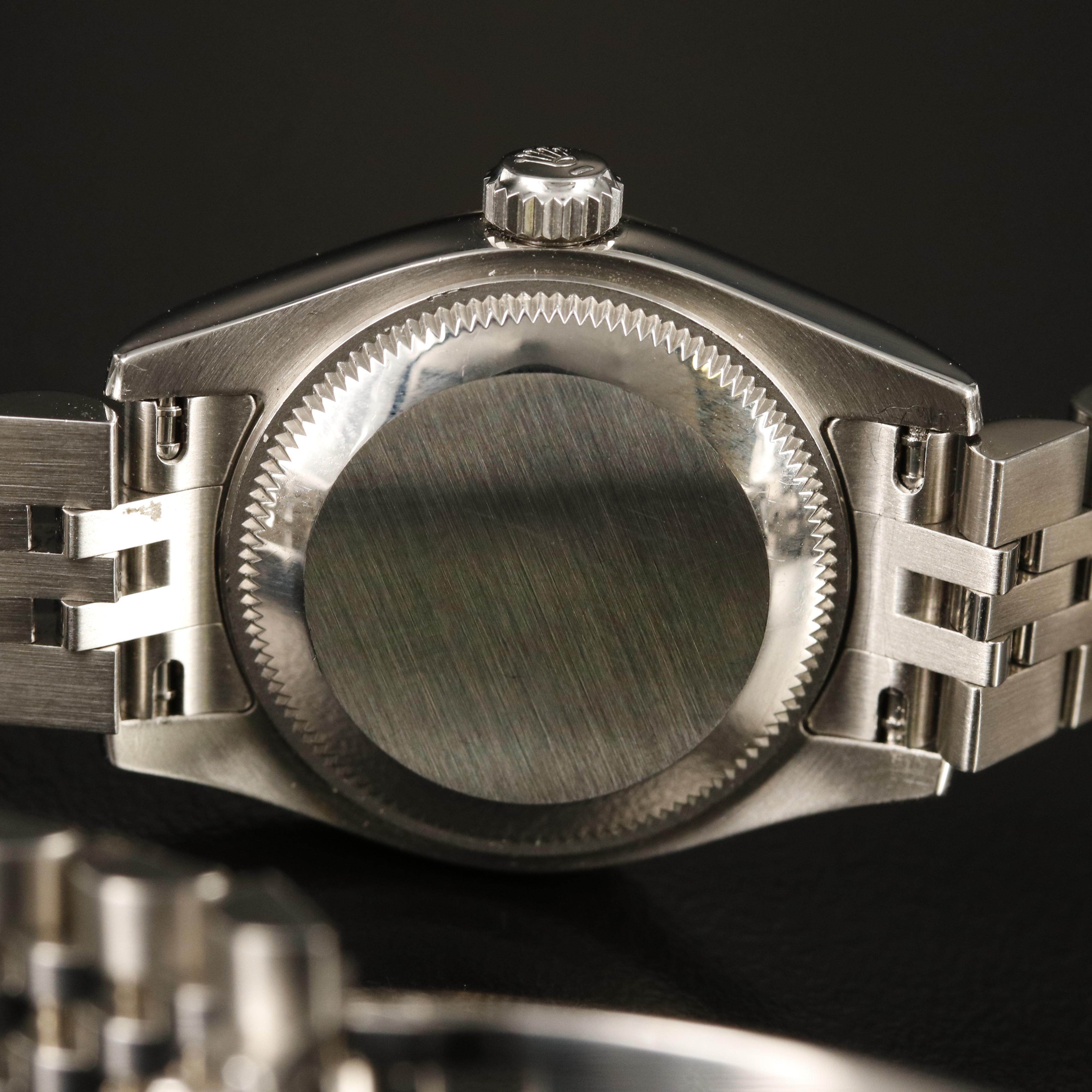 Rolex Datejust 18K and Stainless Steel Watch with Roman Dial